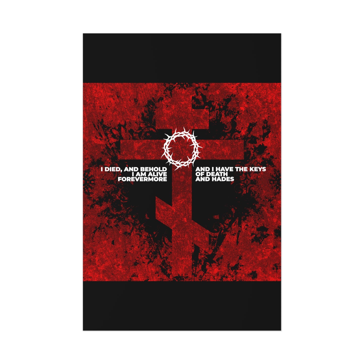 I Am Alive Forevermore No. 2 | Orthodox Christian Art Poster