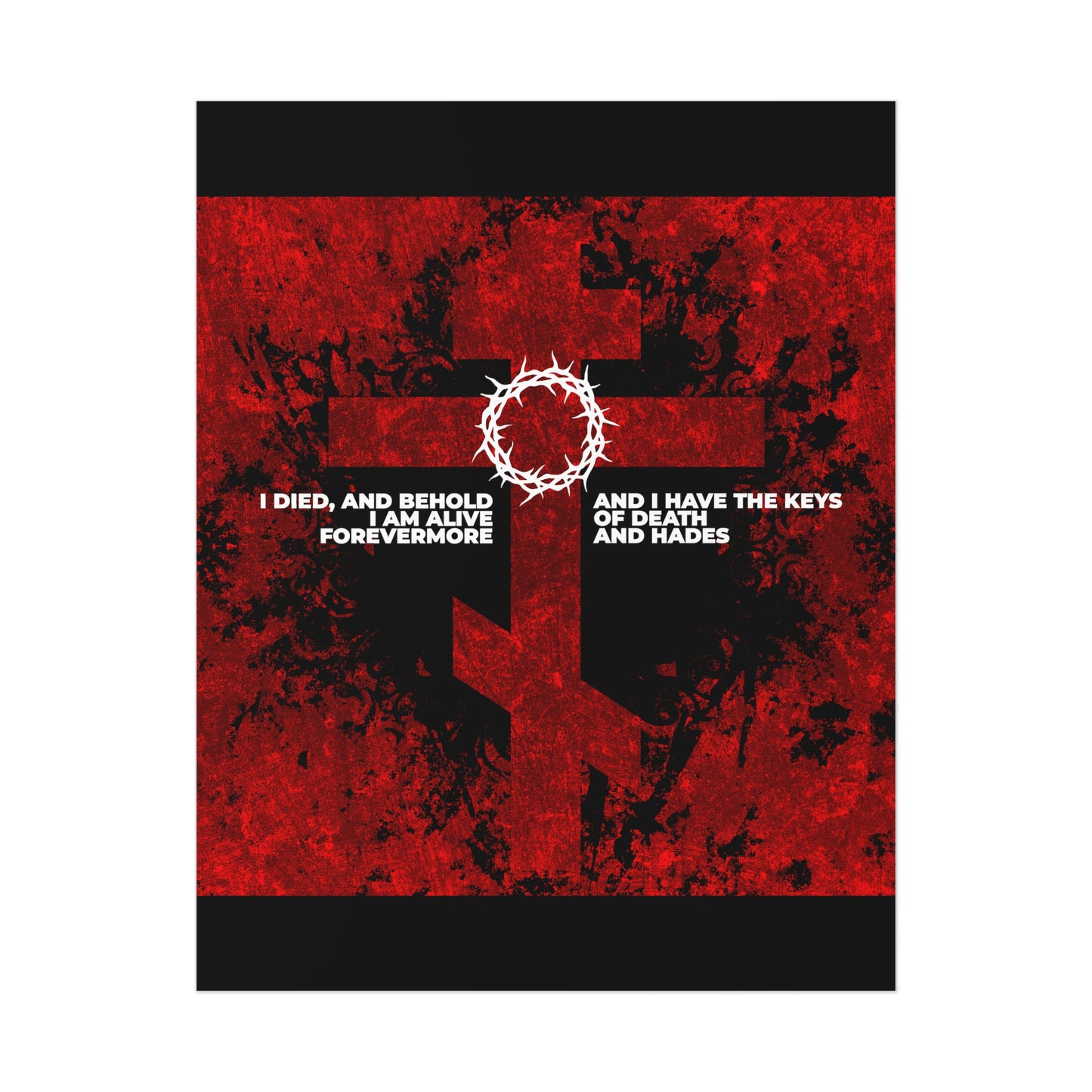 I Am Alive Forevermore No. 2 | Orthodox Christian Art Poster