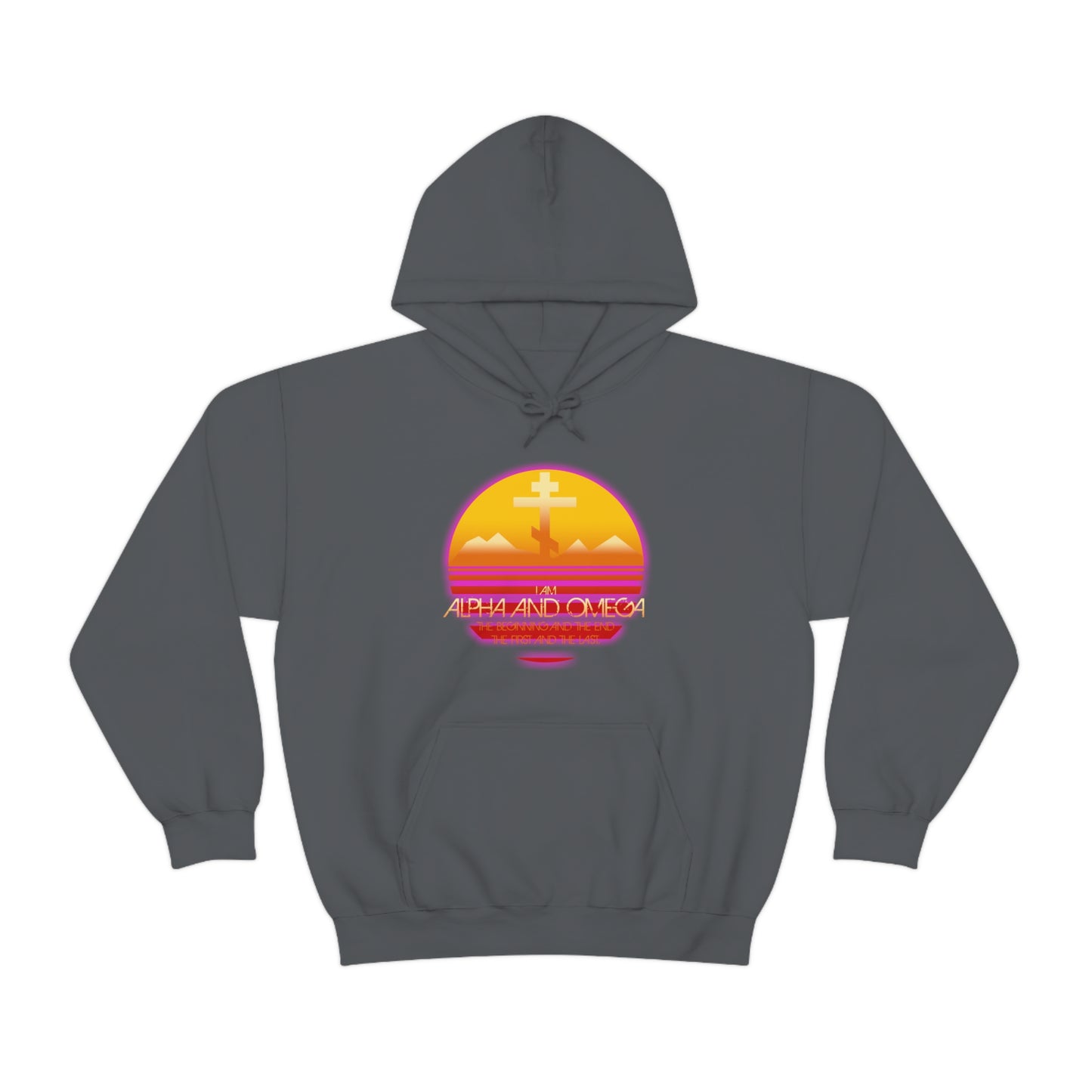 Alpha & Omega No. 3 | Orthodox Christian Hoodie / Hooded Sweatshirt