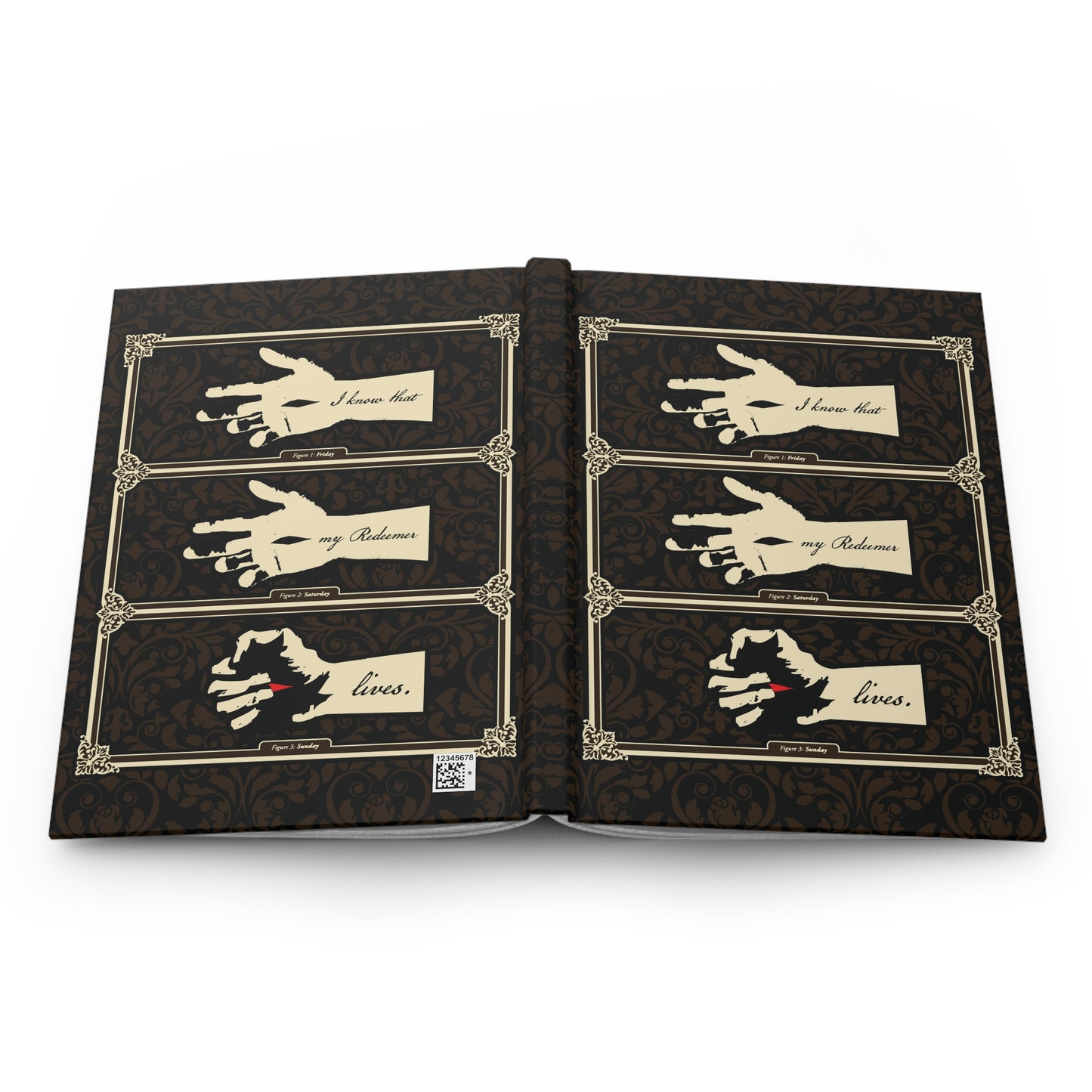 I Know That My Redeemer Lives (Job 19:25) No. 1 | Orthodox Christian Hardcover Blank Journal