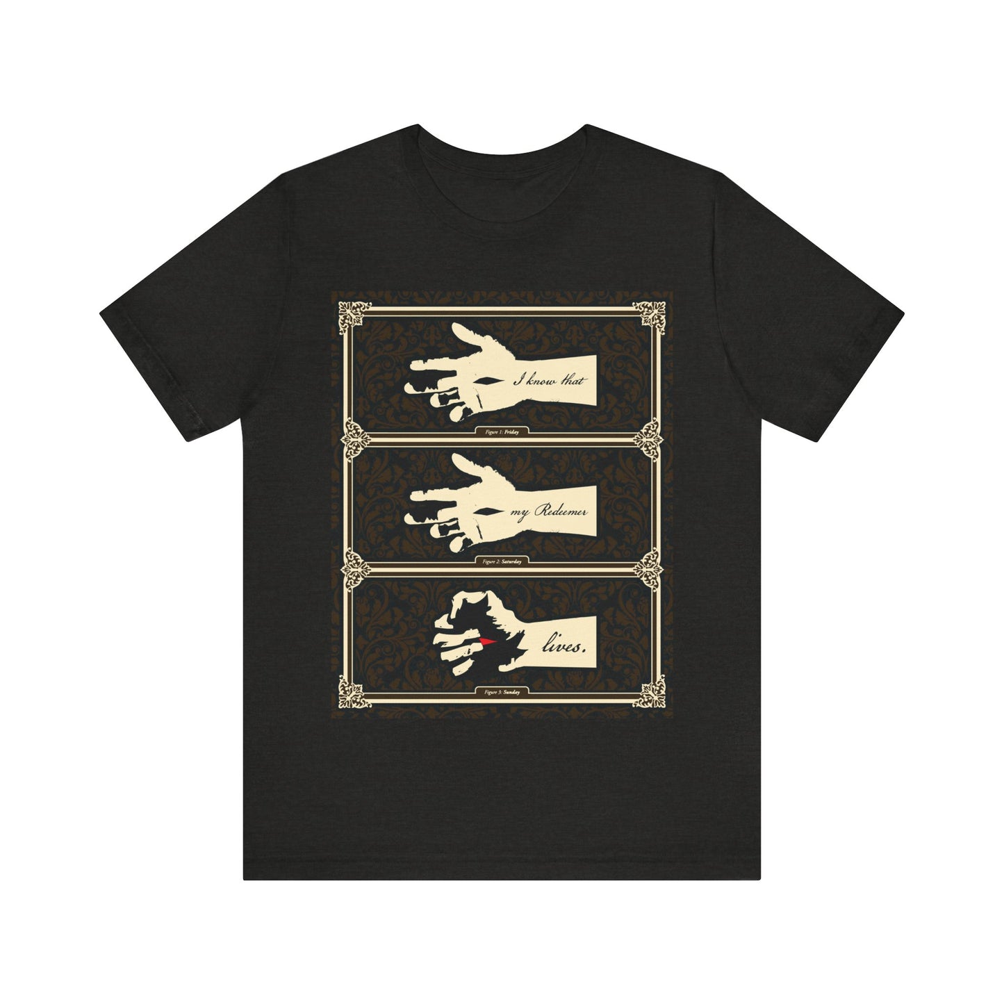 I Know That My Redeemer Lives (Job 19:25) No. 1 | Orthodox Christian T-Shirt