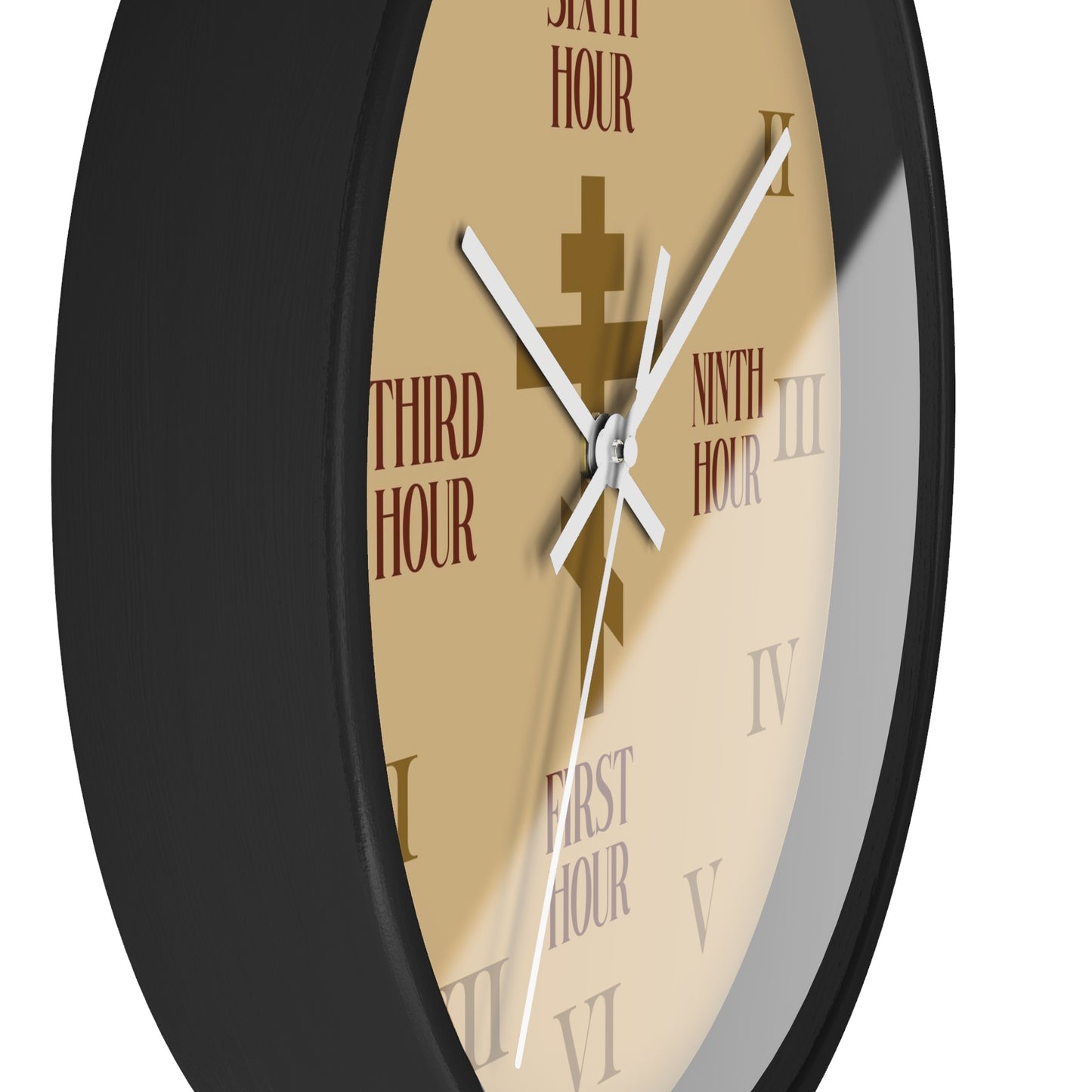 Liturgical Hours Wall Clock No. 2