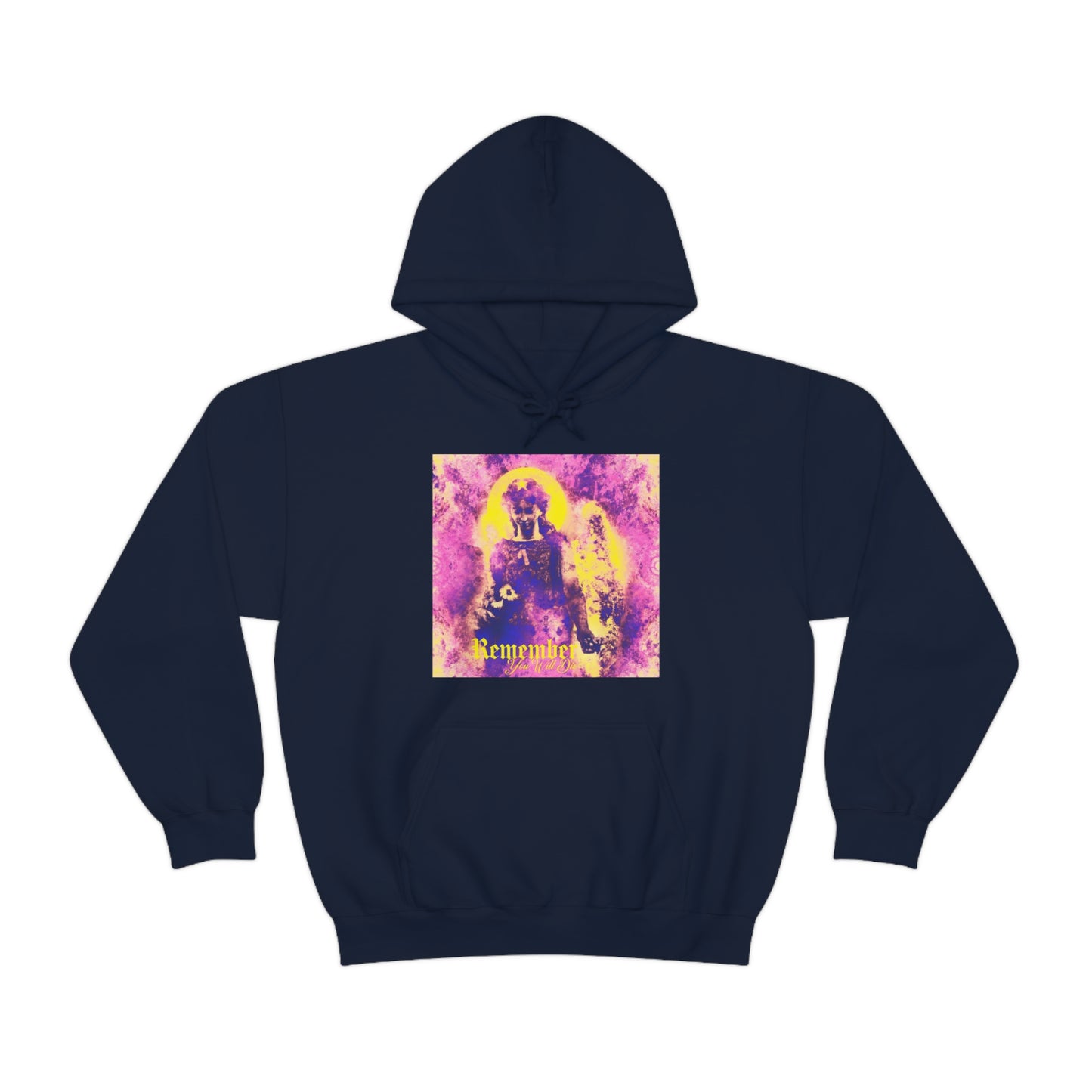 Remember You Will Die: Angel Design No. 1 | Orthodox Christian Hoodie / Hooded Sweatshirt