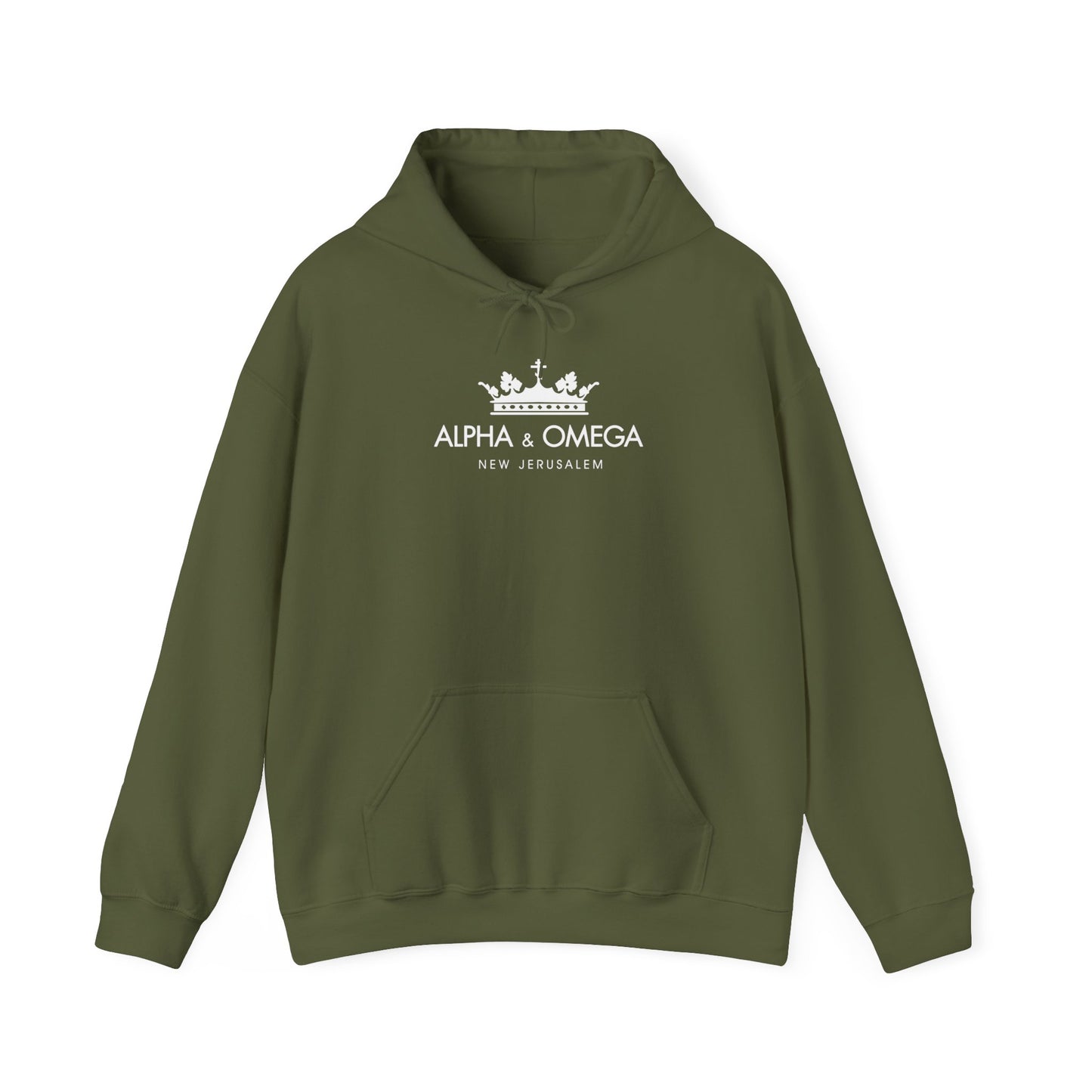 Alpha & Omega No. 2 | Orthodox Christian Hoodie / Hooded Sweatshirt