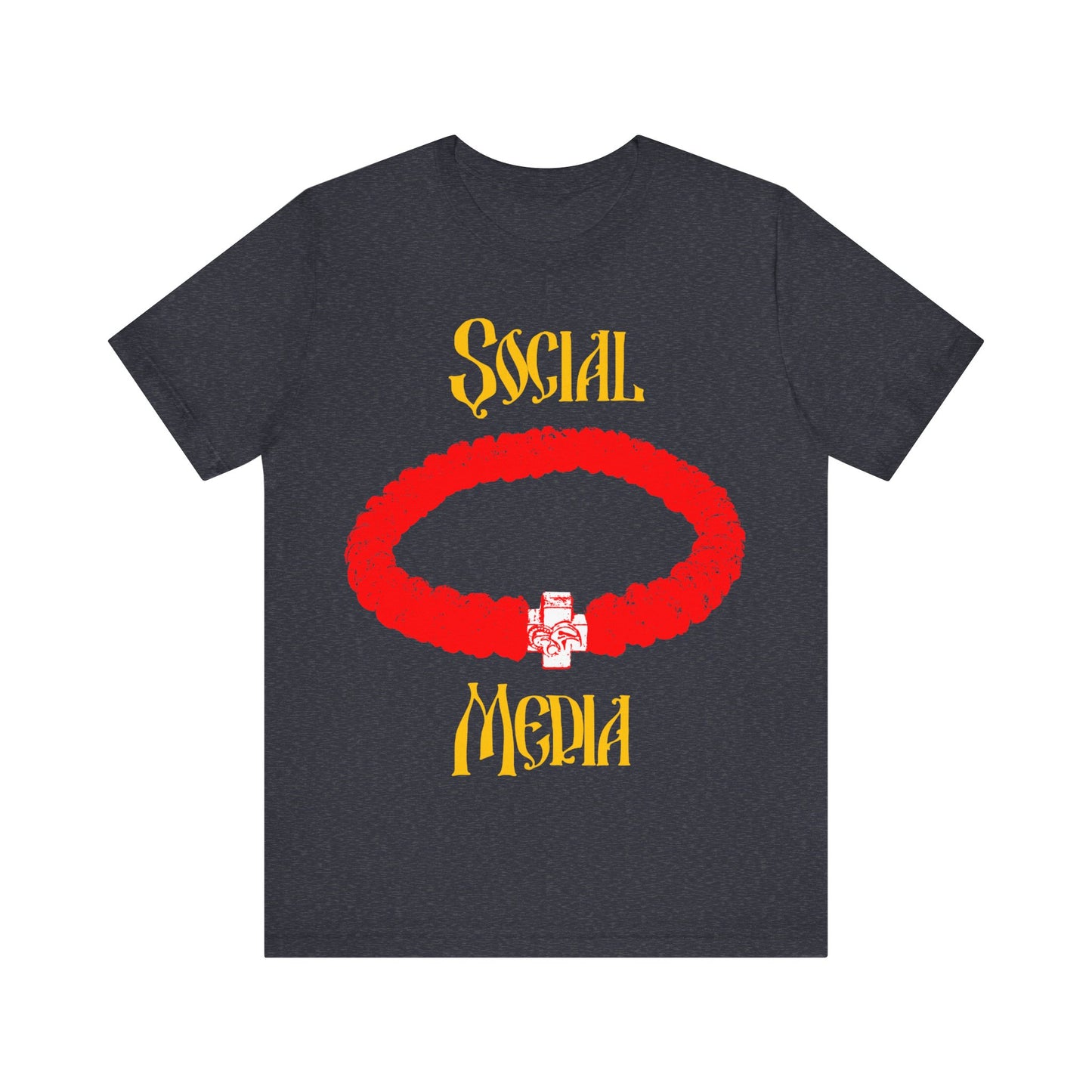 Social Media No. 2 (Prayer Rope) | Orthodox Christian T-Shirt