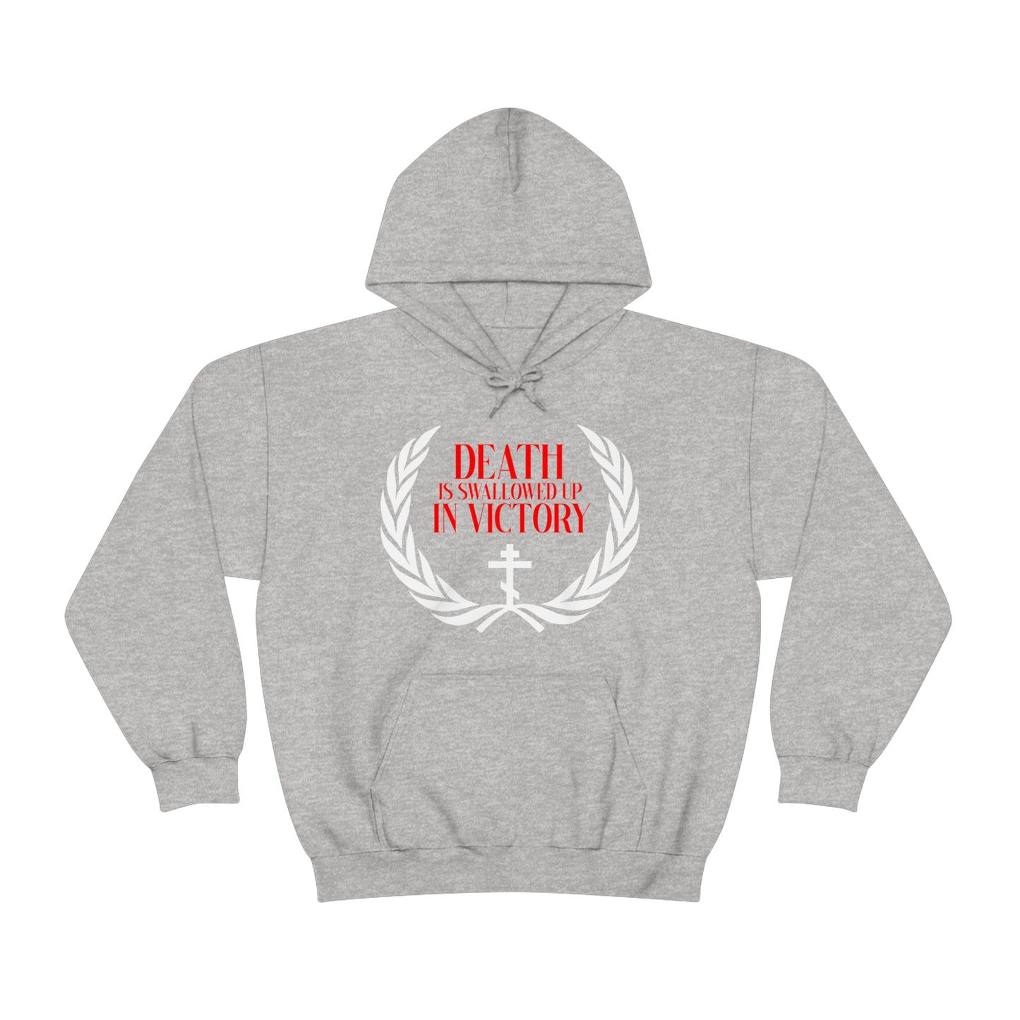 Death is Swallowed Up In Victory No. 2 | Orthodox Christian Hoodie / Hooded Sweatshirt