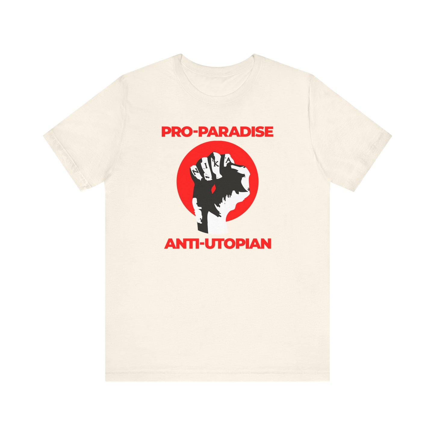 Pro-Paradise Anti-Utopian No. 1 | Orthodox Christian T-Shirt