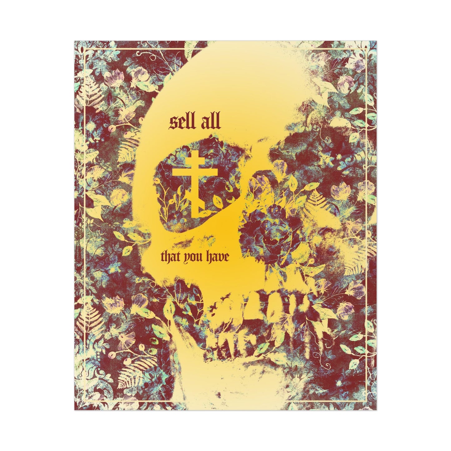 Sell All That You Have No. 2 | Orthodox Christian Art Poster