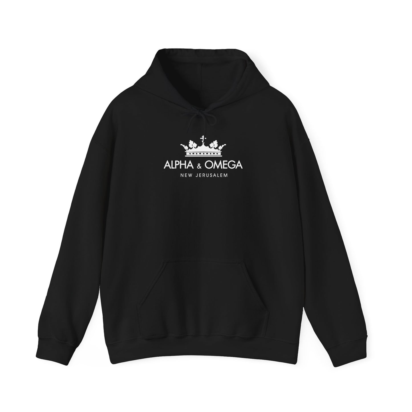 Alpha & Omega No. 2 | Orthodox Christian Hoodie / Hooded Sweatshirt