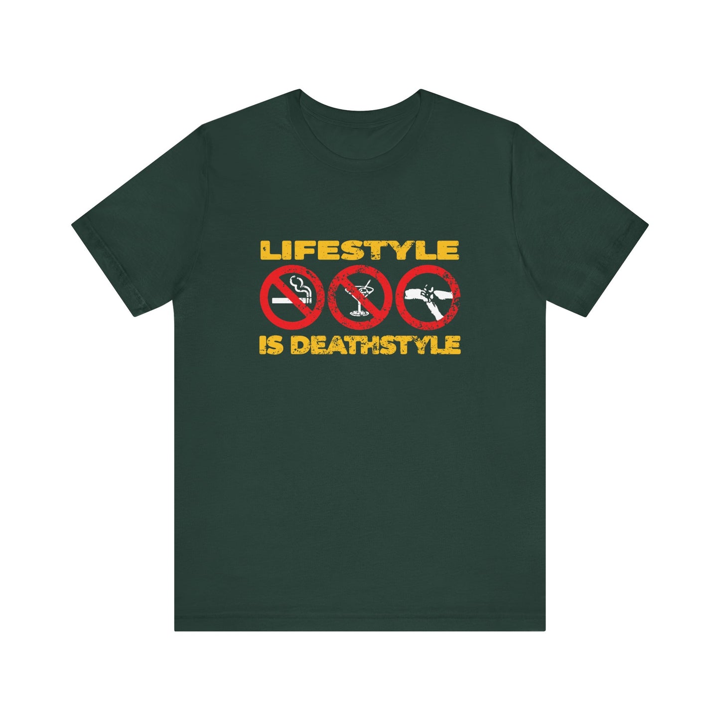 Lifestyle is Deathstyle No. 2 | Orthodox Christian T-Shirt