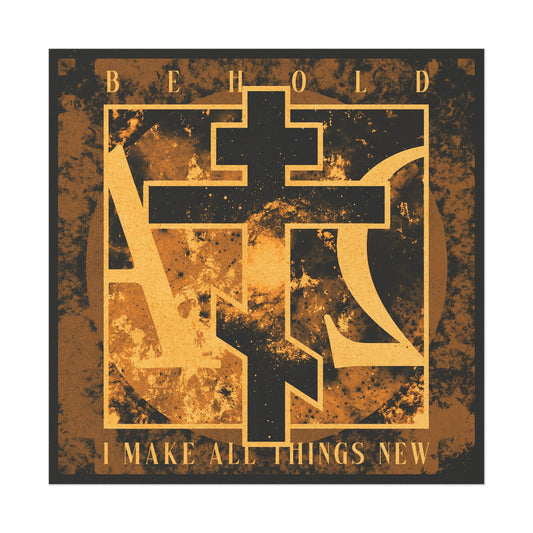 Behold, I Make All Things New No. 1 | Orthodox Christian Art Poster