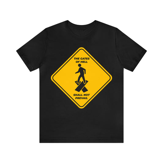 The Gates of Hell Shall Not Prevail No. 1 | Orthodox Christian T-Shirt