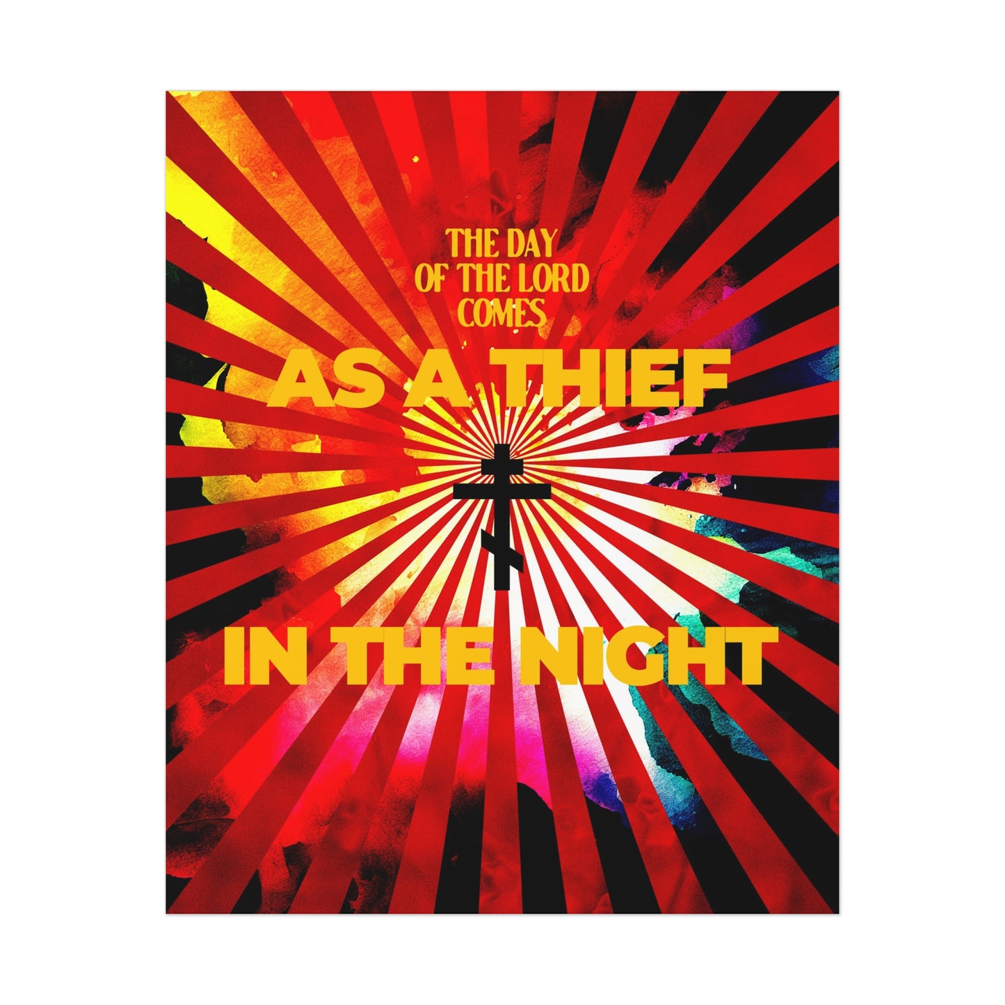 The Day of the Lord No. 3 | Orthodox Christian Art Poster