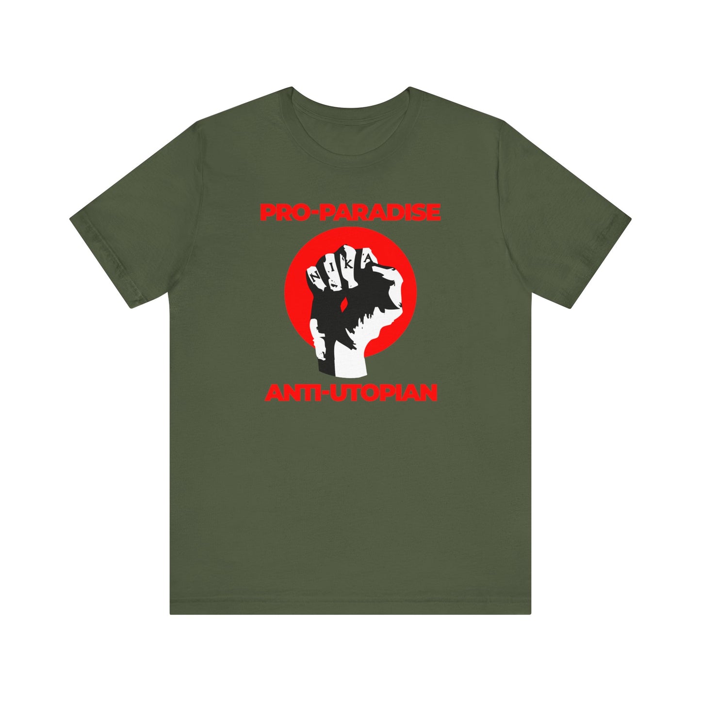 Pro-Paradise Anti-Utopian No. 1 | Orthodox Christian T-Shirt