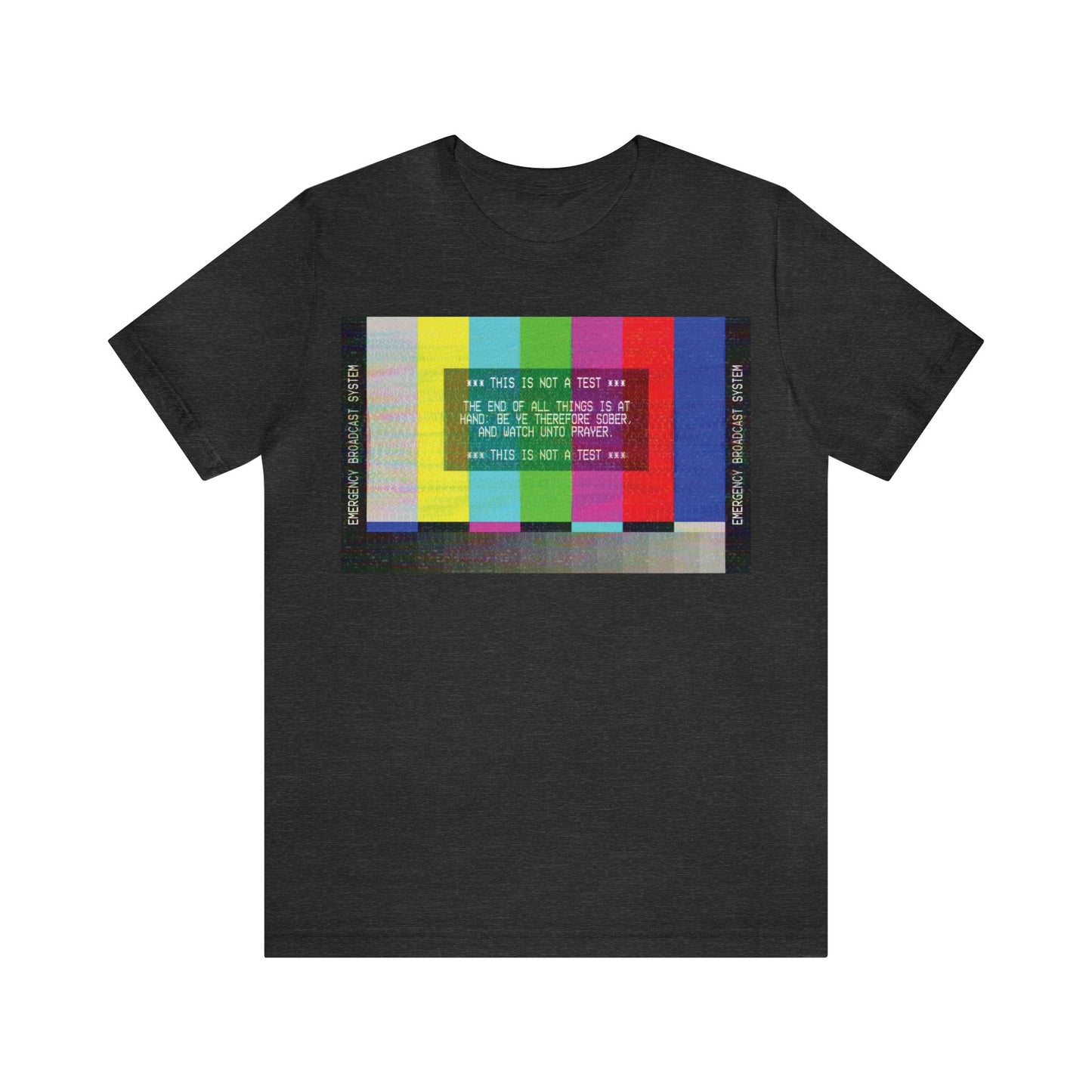 The End of All Things No. 4 (1 Peter 4:7) | Orthodox Christian T-Shirt