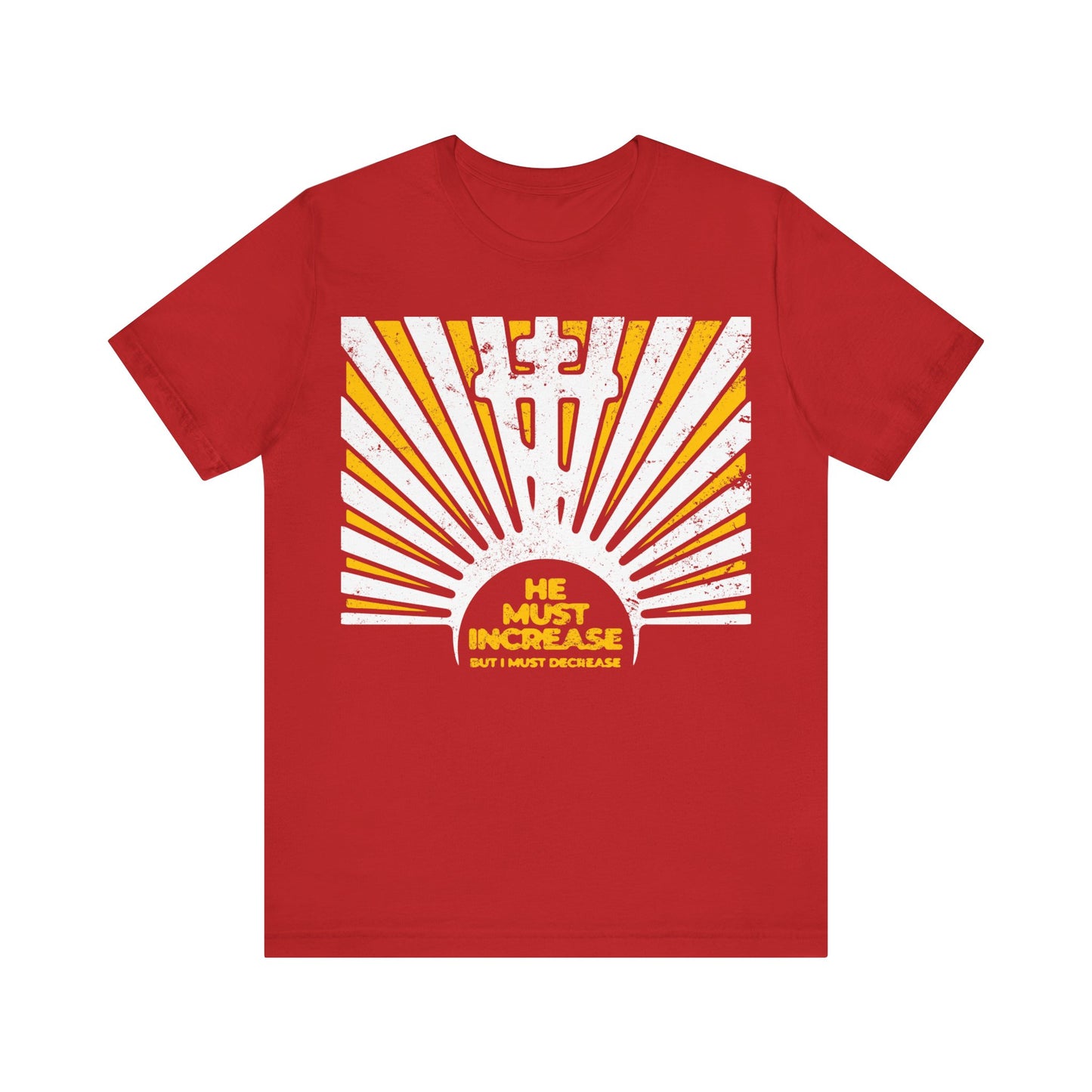 He Must Increase, but I Must Decrease No. 2 | Orthodox Christian T-Shirt