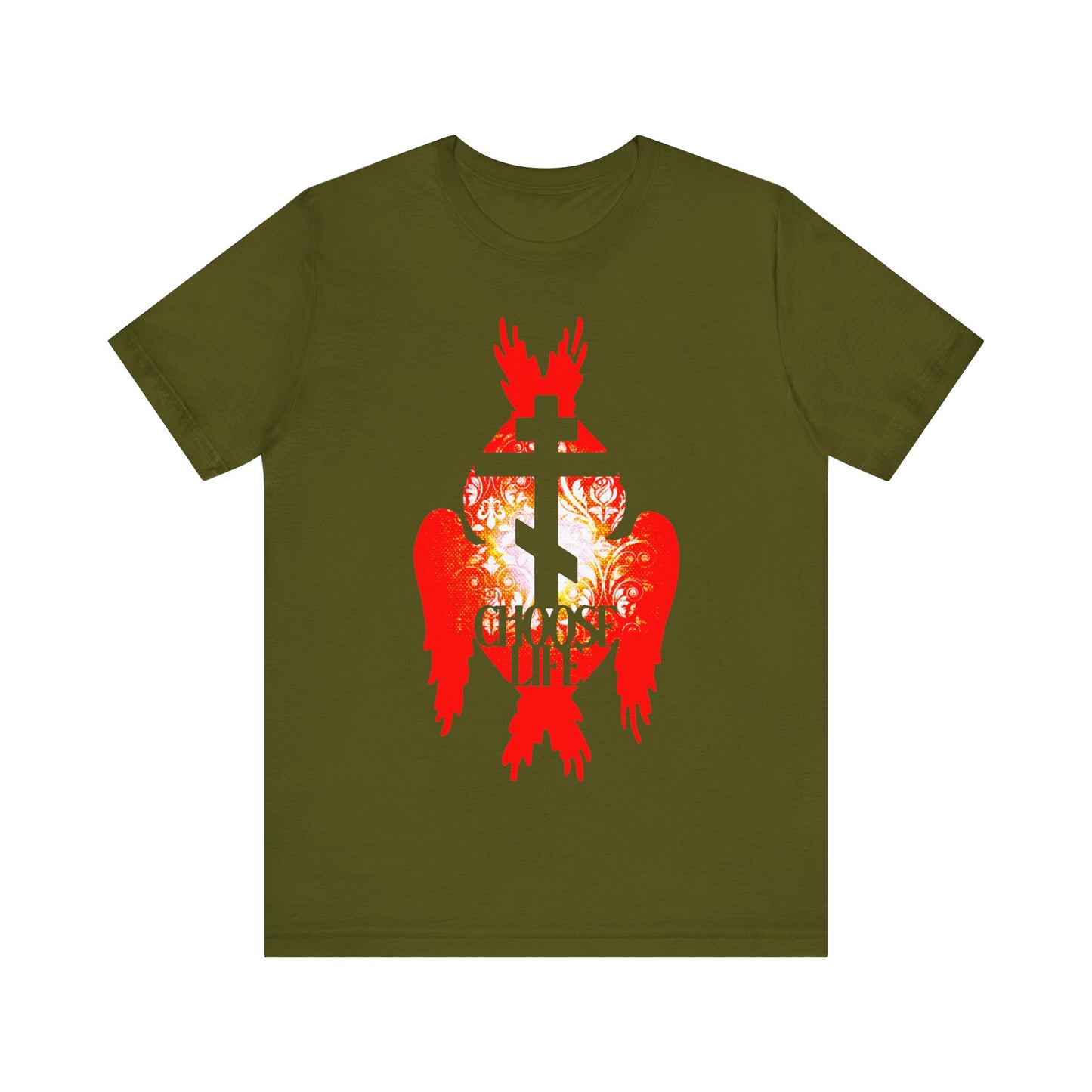 Choose Life No. 2 (Angel Wings) | Orthodox Christian T-Shirt
