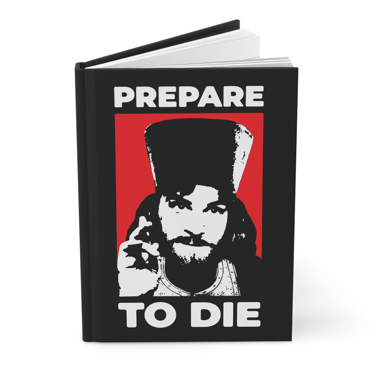 Prepare to Die | Remember You Will Die | Inigo Montoya as Orthodox Priest Giving a Blessing | Orthodox Christian Hardcover Journal