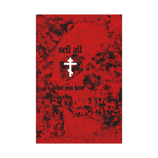 Sell All That You Have (Matthew 19:21) No. 3 | Orthodox Christian Art Poster