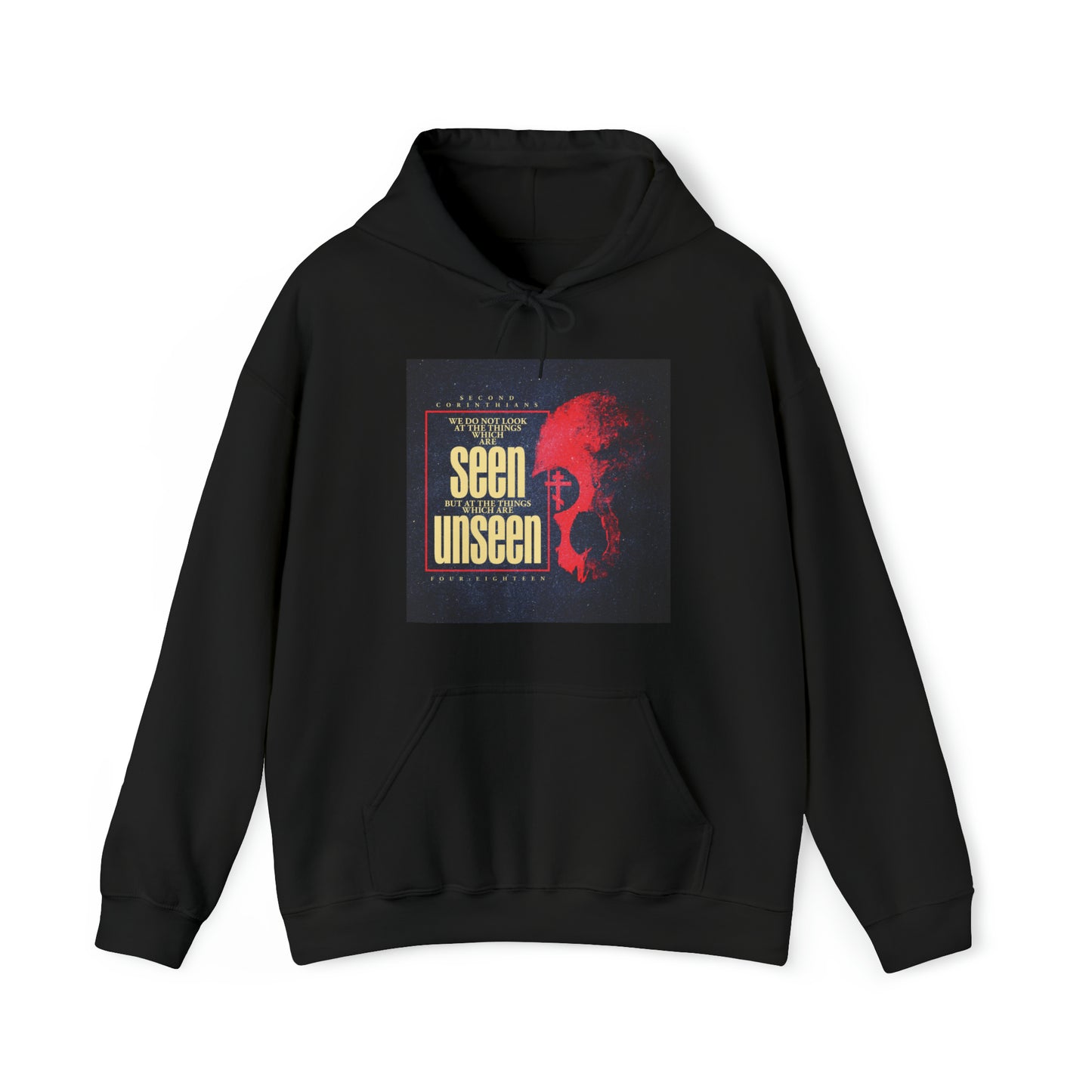 We Do Not Look At the Things Which Are Seen (St. Paul) No. 1a | Orthodox Christian Hoodie / Hooded Sweatshirt