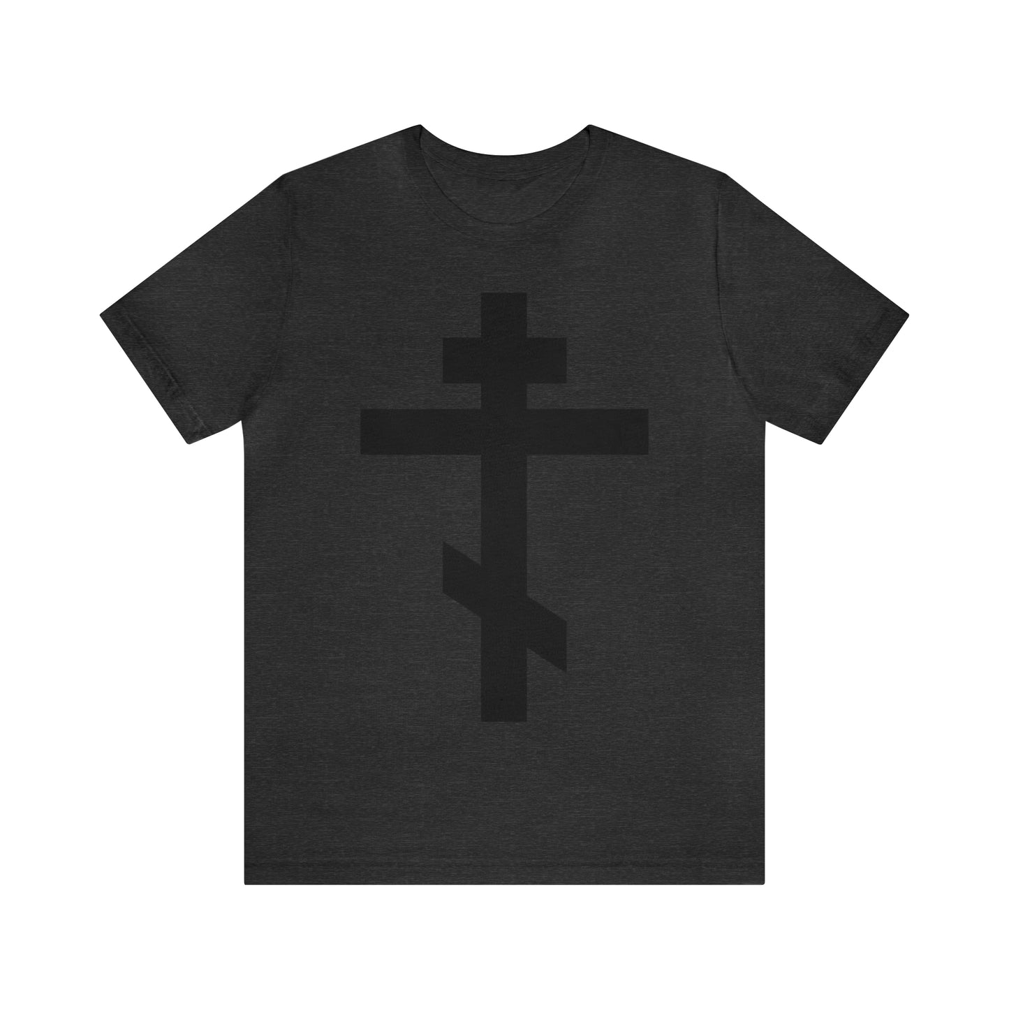 Simple Orthodox Cross (Black) No. 1 | Orthodox Christian T-Shirt