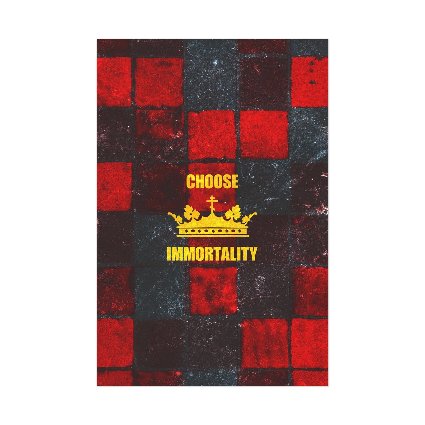 Choose Immortality No. 1 | Orthodox Christian Art Poster