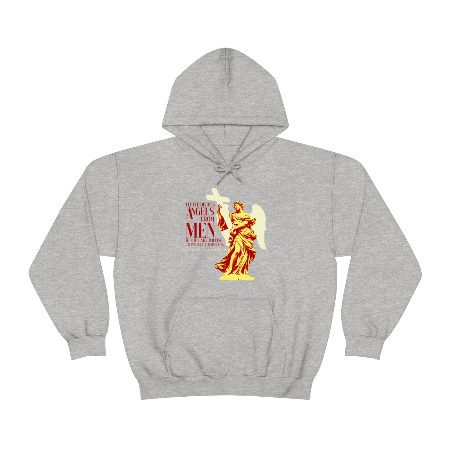 Little Divides Angels from Men No. 1 | Orthodox Christian Hoodie / Hooded Sweatshirt