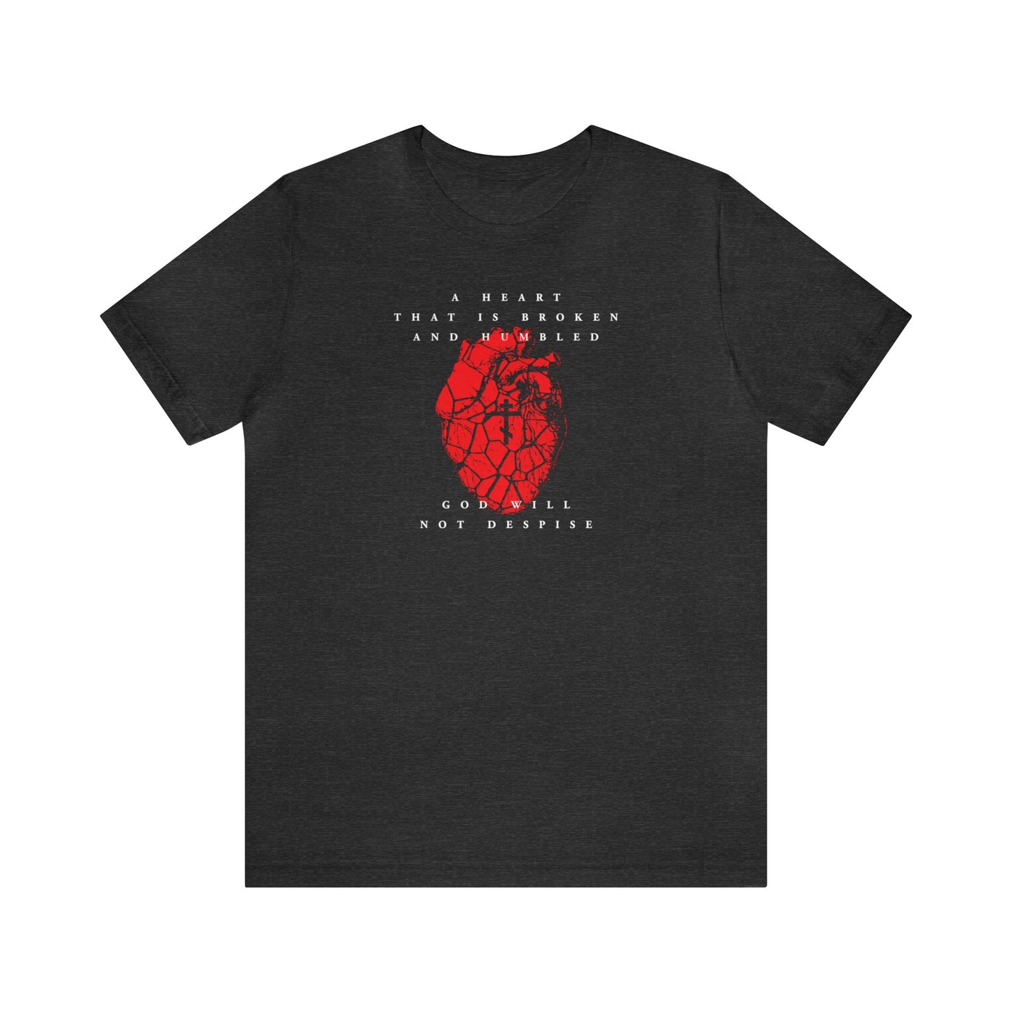 A Heart That is Broken and Humbled (Psalm 50/51) No. 1 | Orthodox Christian T-Shirt