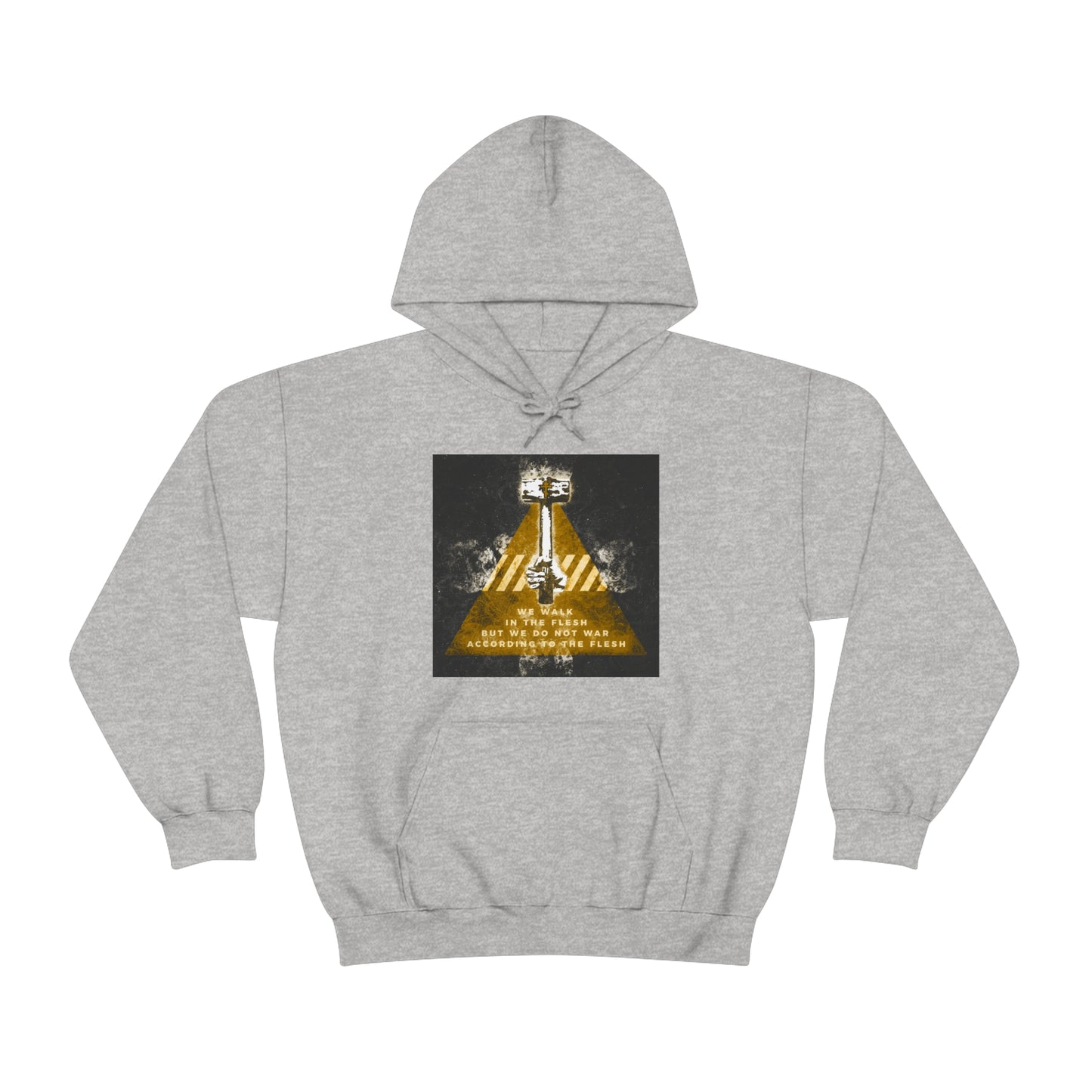 We Do Not War According to the Flesh No. 1 | Orthodox Christian Hoodie / Hooded Sweatshirt
