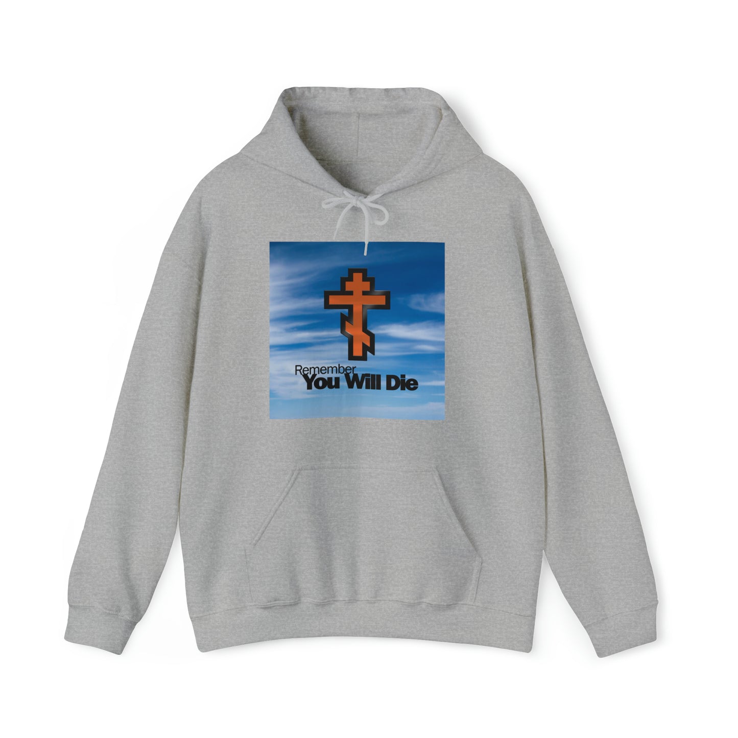 Remember You Will Die MS Windows No. 1  | Orthodox Christian Hoodie / Hooded Sweatshirt