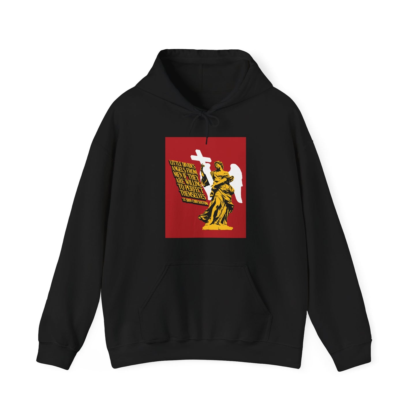 Little Divides Angels from Men (St. John Chrysostom) No. 2 | Orthodox Christian Hoodie