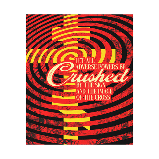 Let All Adverse Powers Be Crushed No. 2 | Orthodox Christian Art Poster