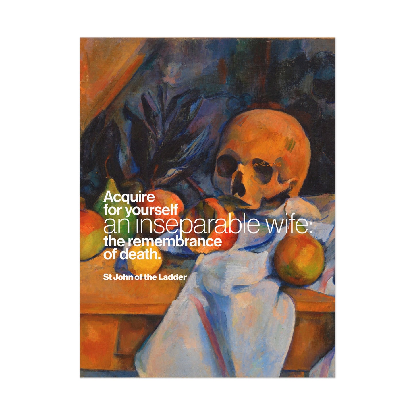 Acquire an Inseparable Wife (St John Climacus) No. 1 | Orthodox Christian Art Poster
