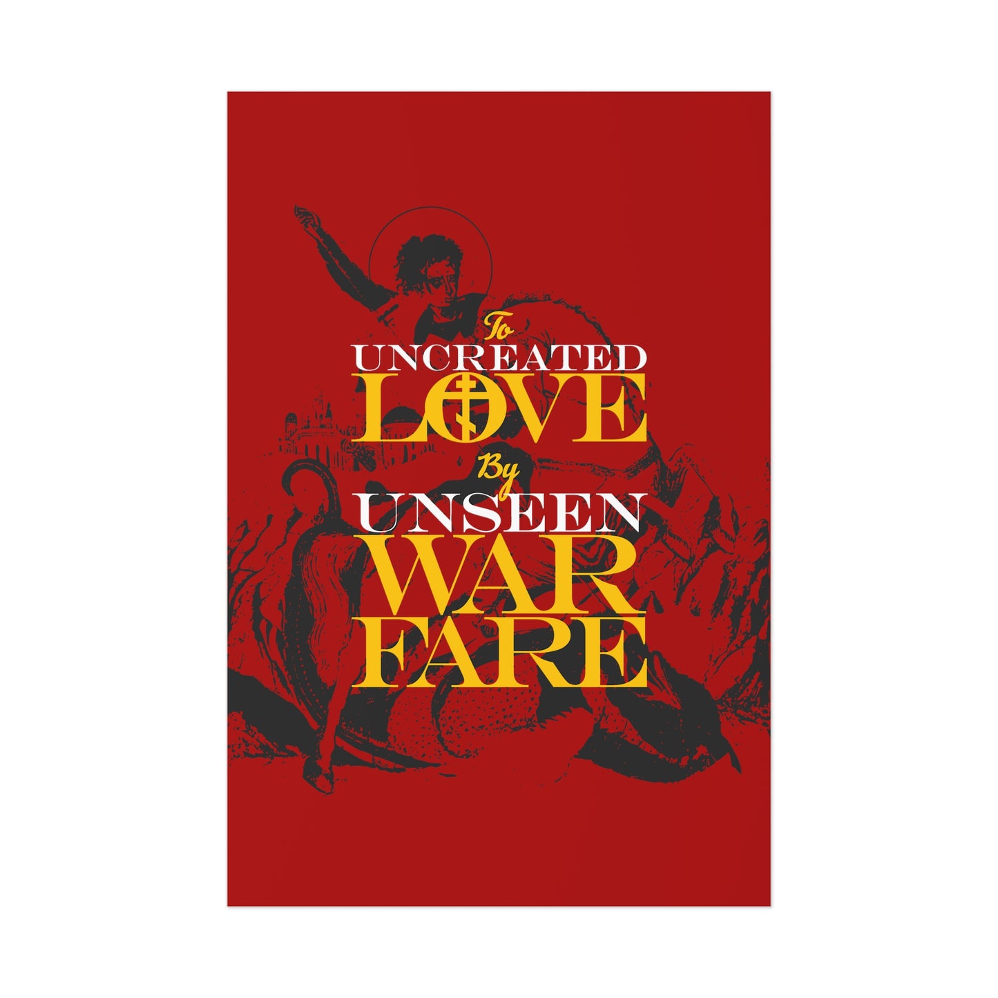 Uncreated Love No. 1 |  Orthodox Christian Art Poster