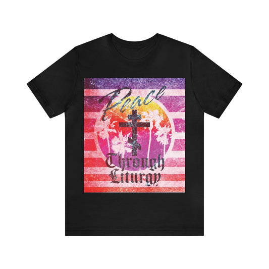 Peace Through Liturgy No. 1  | Orthodox Christian T-Shirt