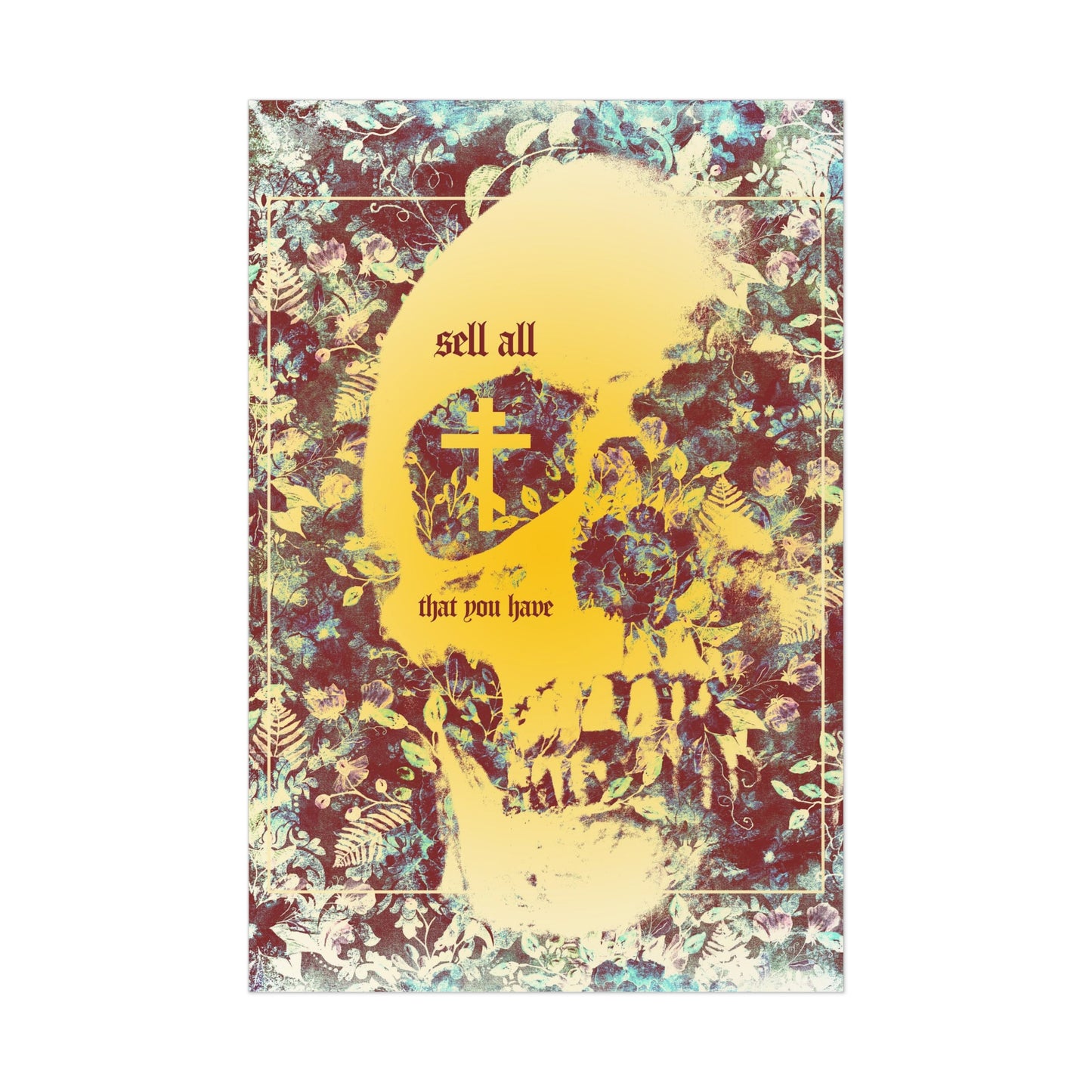 Sell All That You Have No. 2 | Orthodox Christian Art Poster