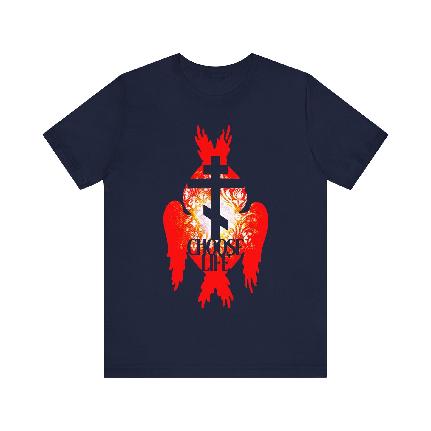 Choose Life No. 2 (Angel Wings) | Orthodox Christian T-Shirt