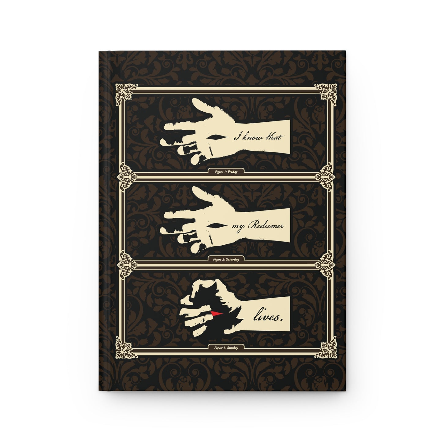 I Know That My Redeemer Lives (Job 19:25) No. 1 | Orthodox Christian Hardcover Blank Journal