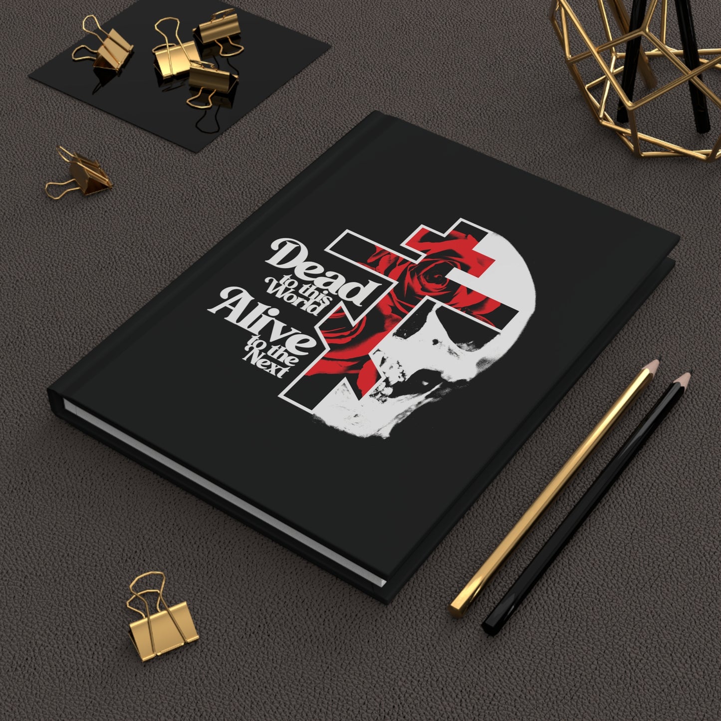 Dead to this World No. 2 | Orthodox Christian Accessory | Hardcover Journal