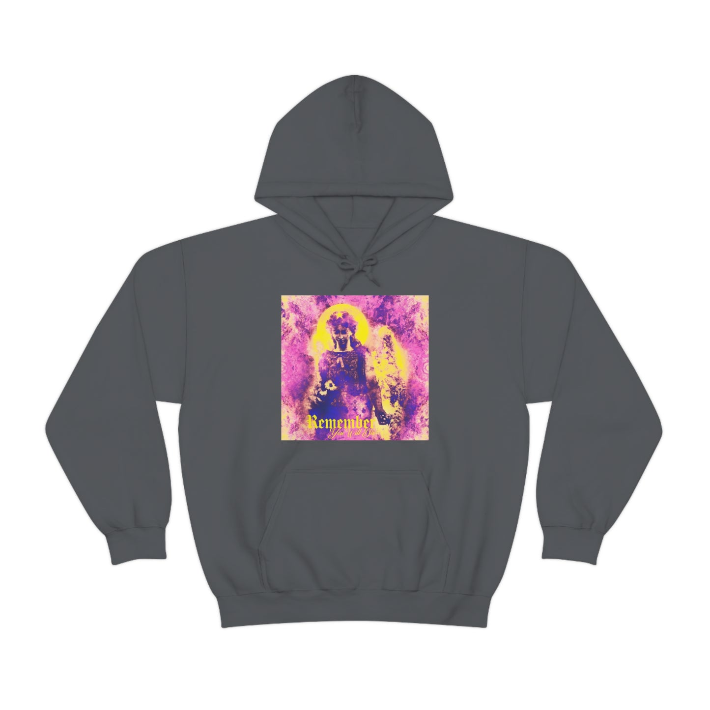 Remember You Will Die: Angel Design No. 1 | Orthodox Christian Hoodie / Hooded Sweatshirt