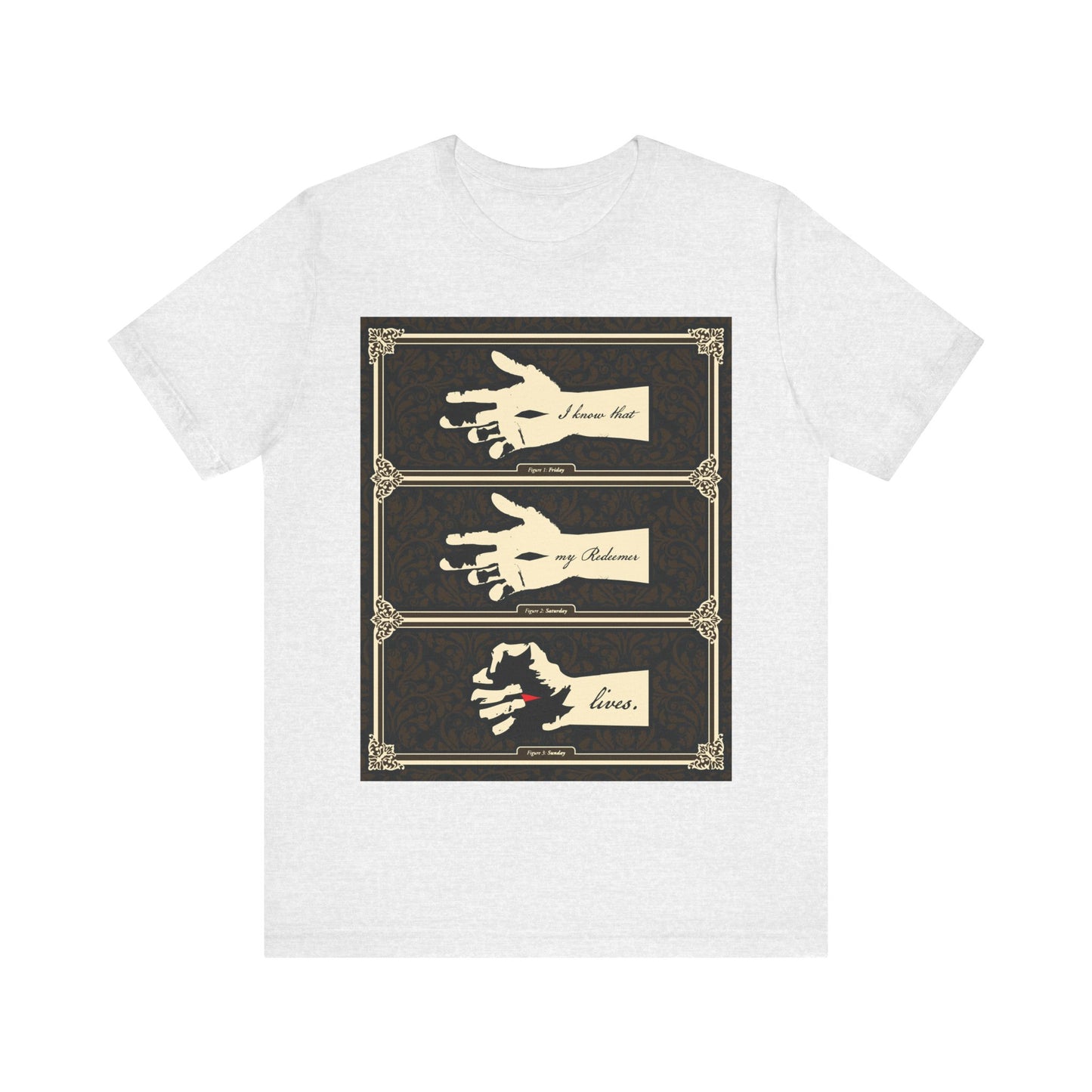 I Know That My Redeemer Lives (Job 19:25) No. 1 | Orthodox Christian T-Shirt