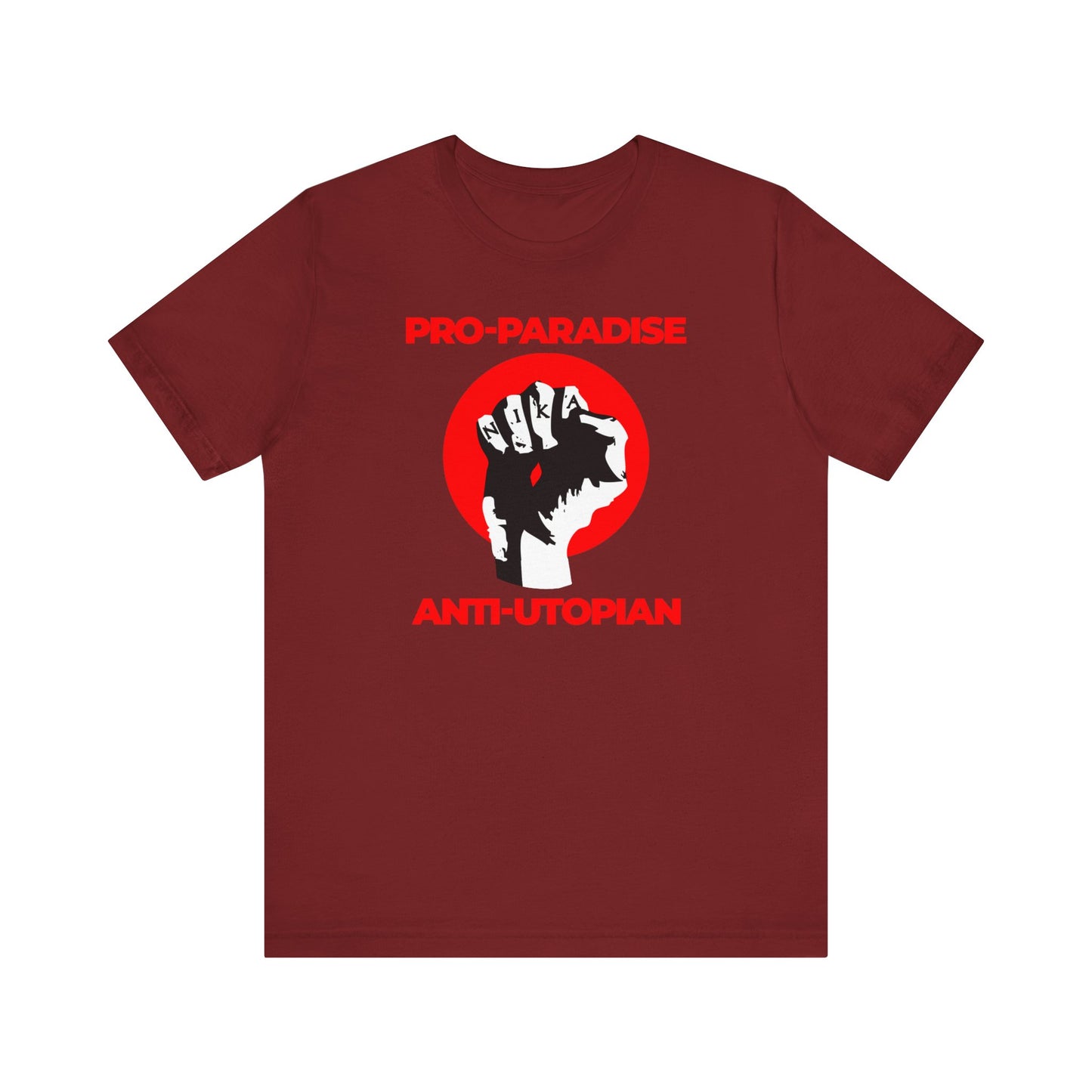 Pro-Paradise Anti-Utopian No. 1 | Orthodox Christian T-Shirt