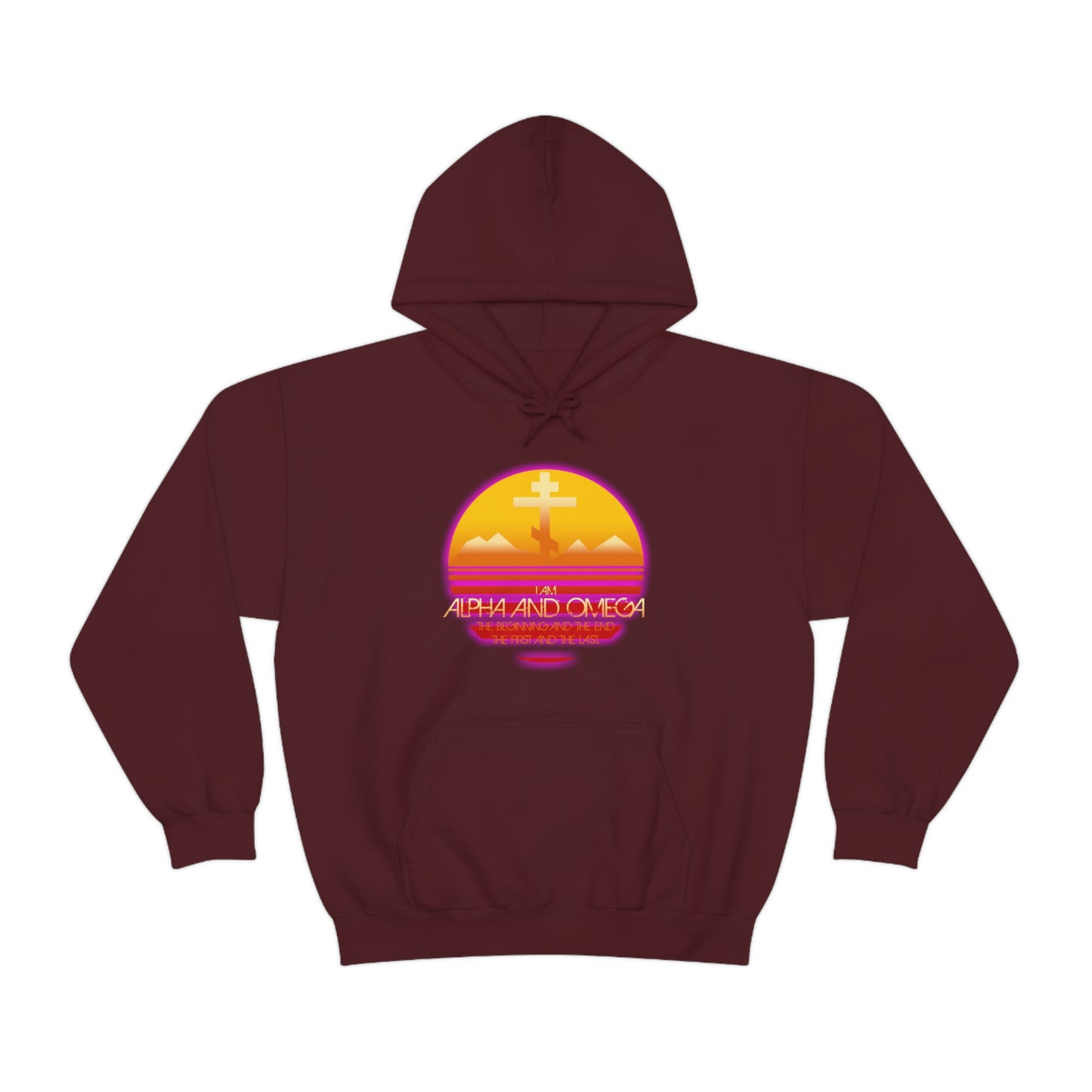 Alpha & Omega No. 3 | Orthodox Christian Hoodie / Hooded Sweatshirt