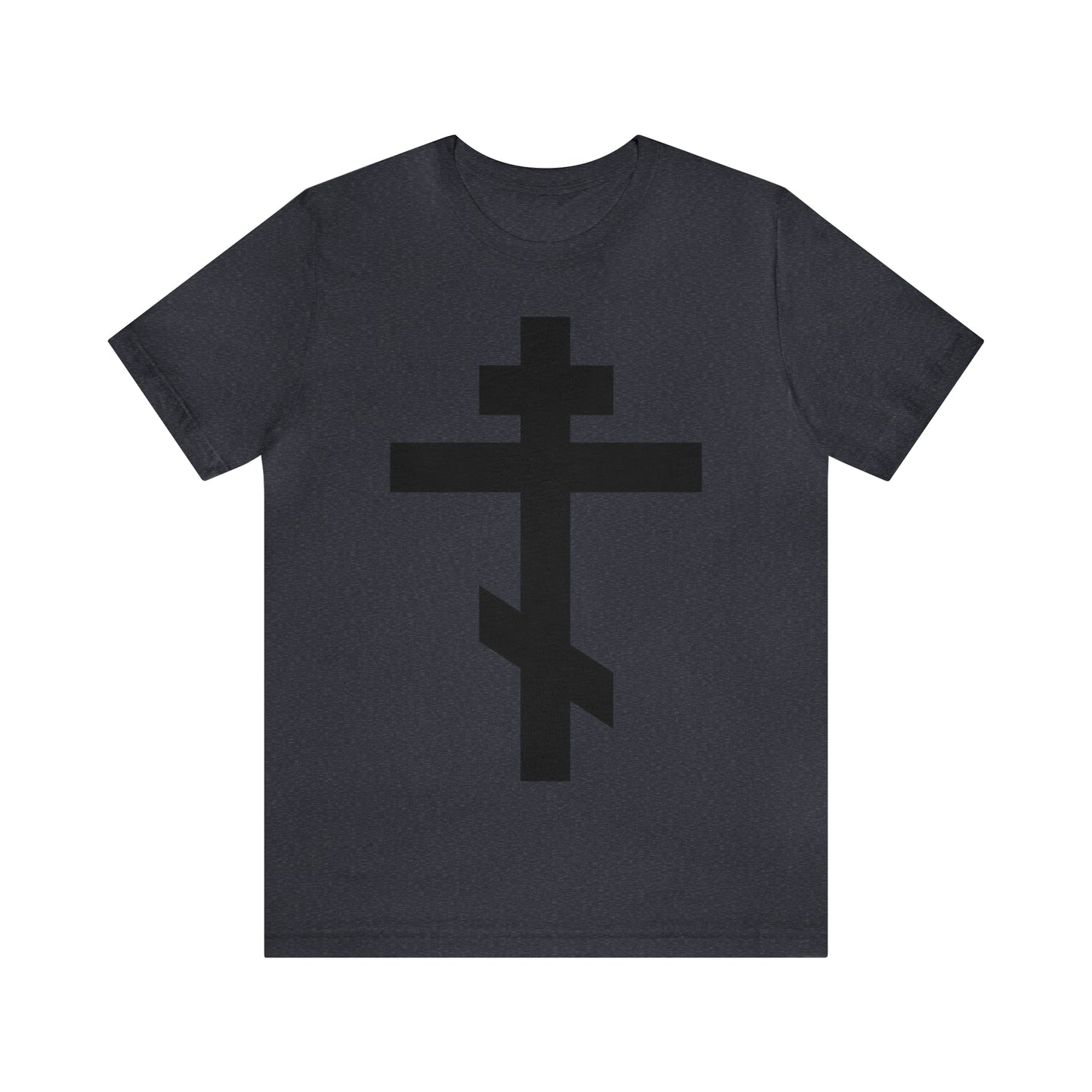 Simple Orthodox Cross (Black) No. 1 | Orthodox Christian T-Shirt