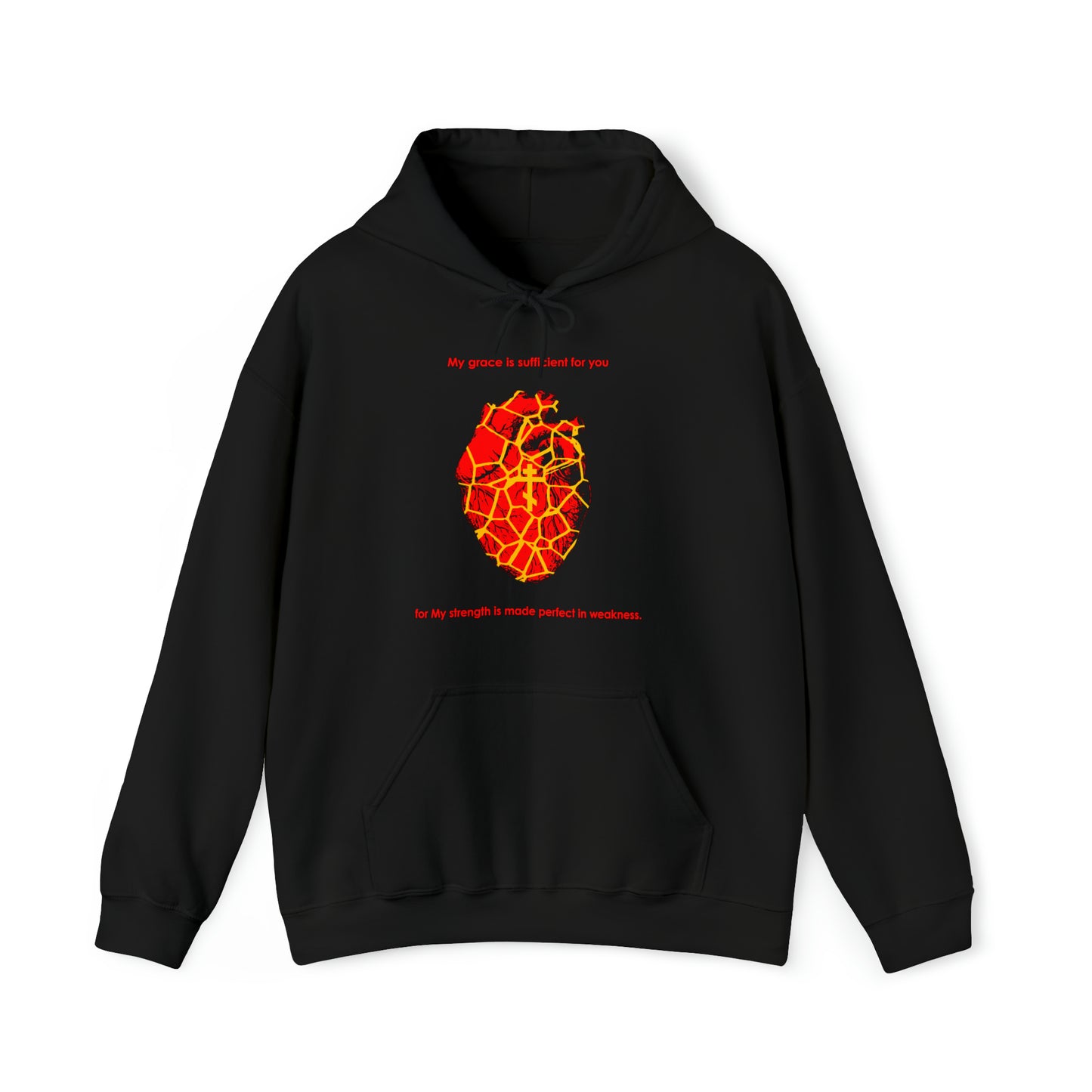 My Strength is Made Perfect in Weakness No. 1 | Orthodox Christian Hoodie / Hooded Sweatshirt