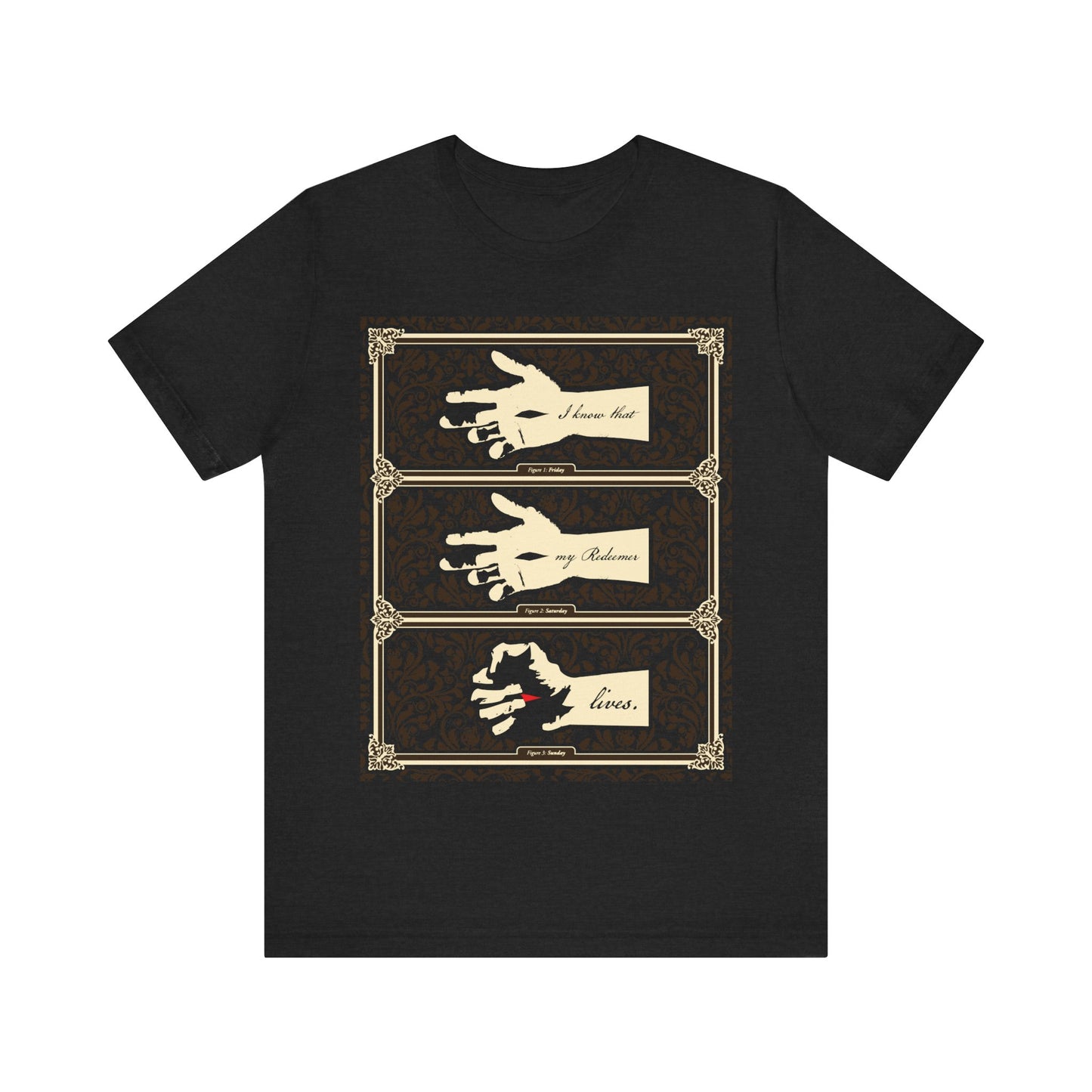 I Know That My Redeemer Lives (Job 19:25) No. 1 | Orthodox Christian T-Shirt