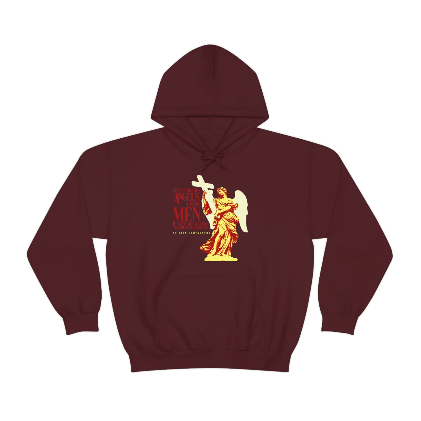 Little Divides Angels from Men No. 1  | Orthodox Christian Hoodie / Hooded Sweatshirt