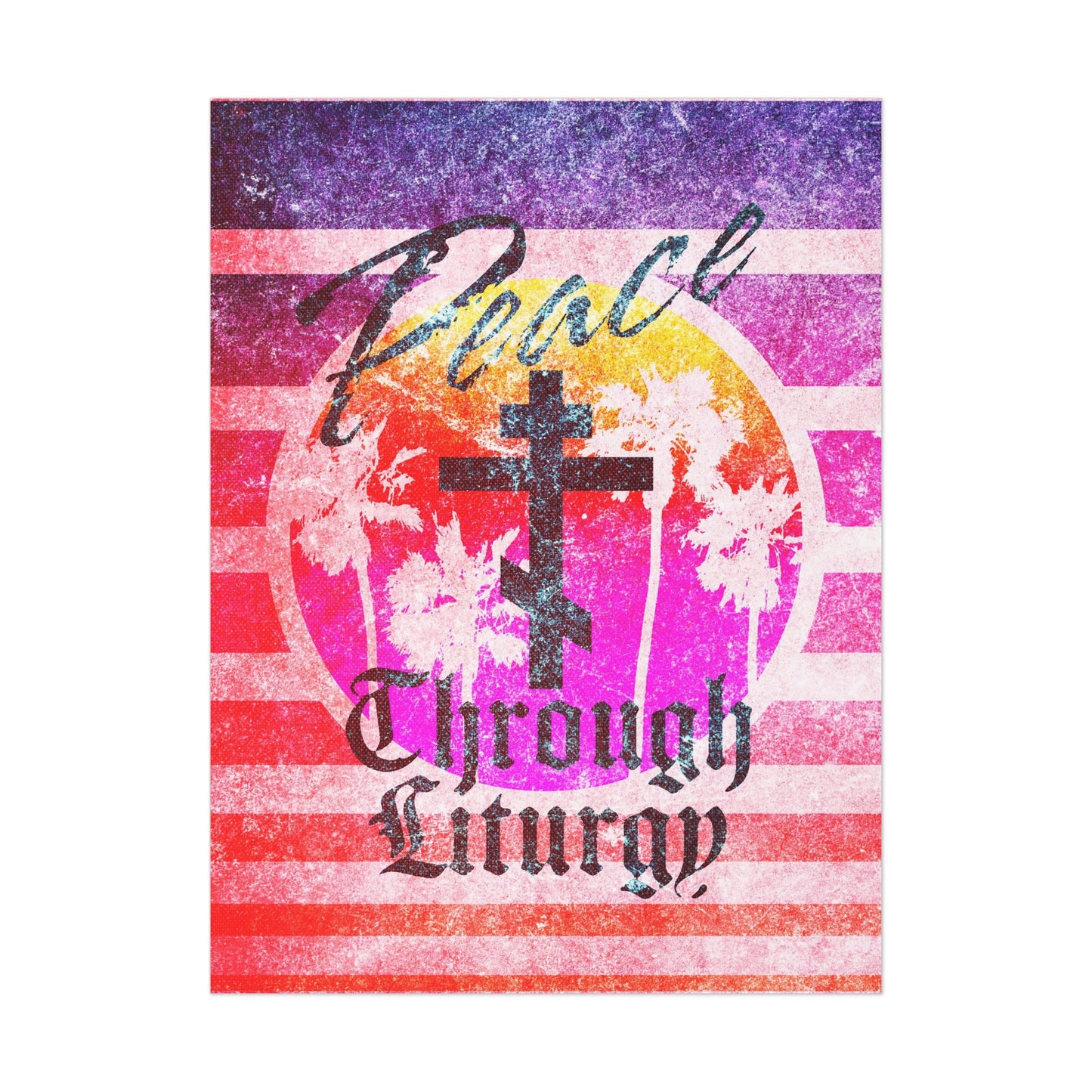 Peace Through Liturgy No. 1 | Orthodox Christian Art Poster