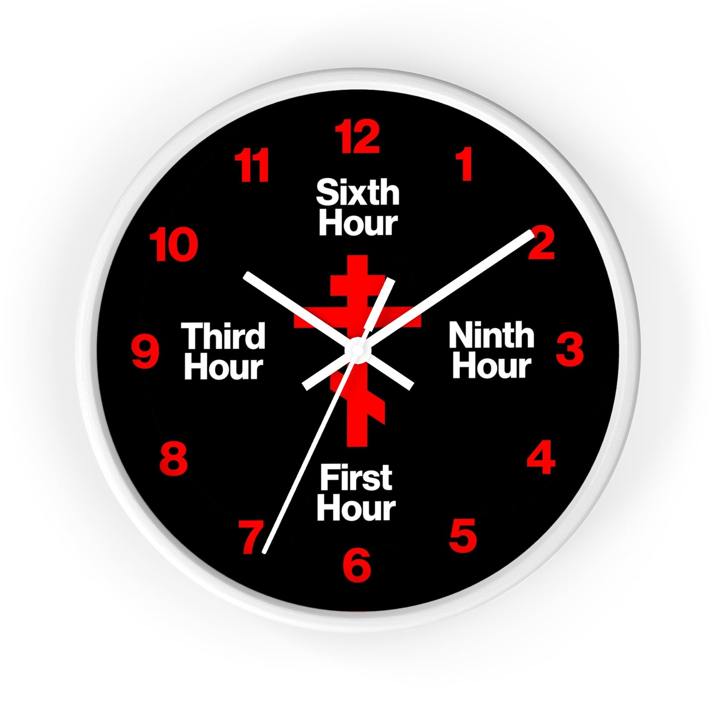 Liturgical Hours Wall Clock No. 1
