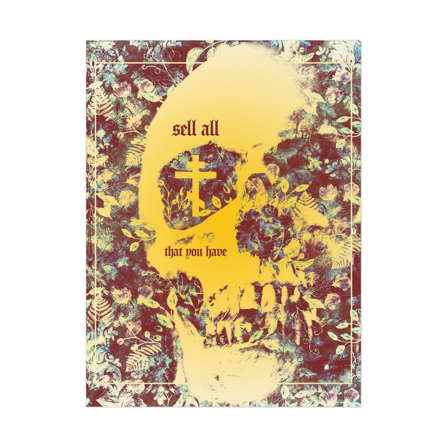 Sell All That You Have No. 2 | Orthodox Christian Art Poster